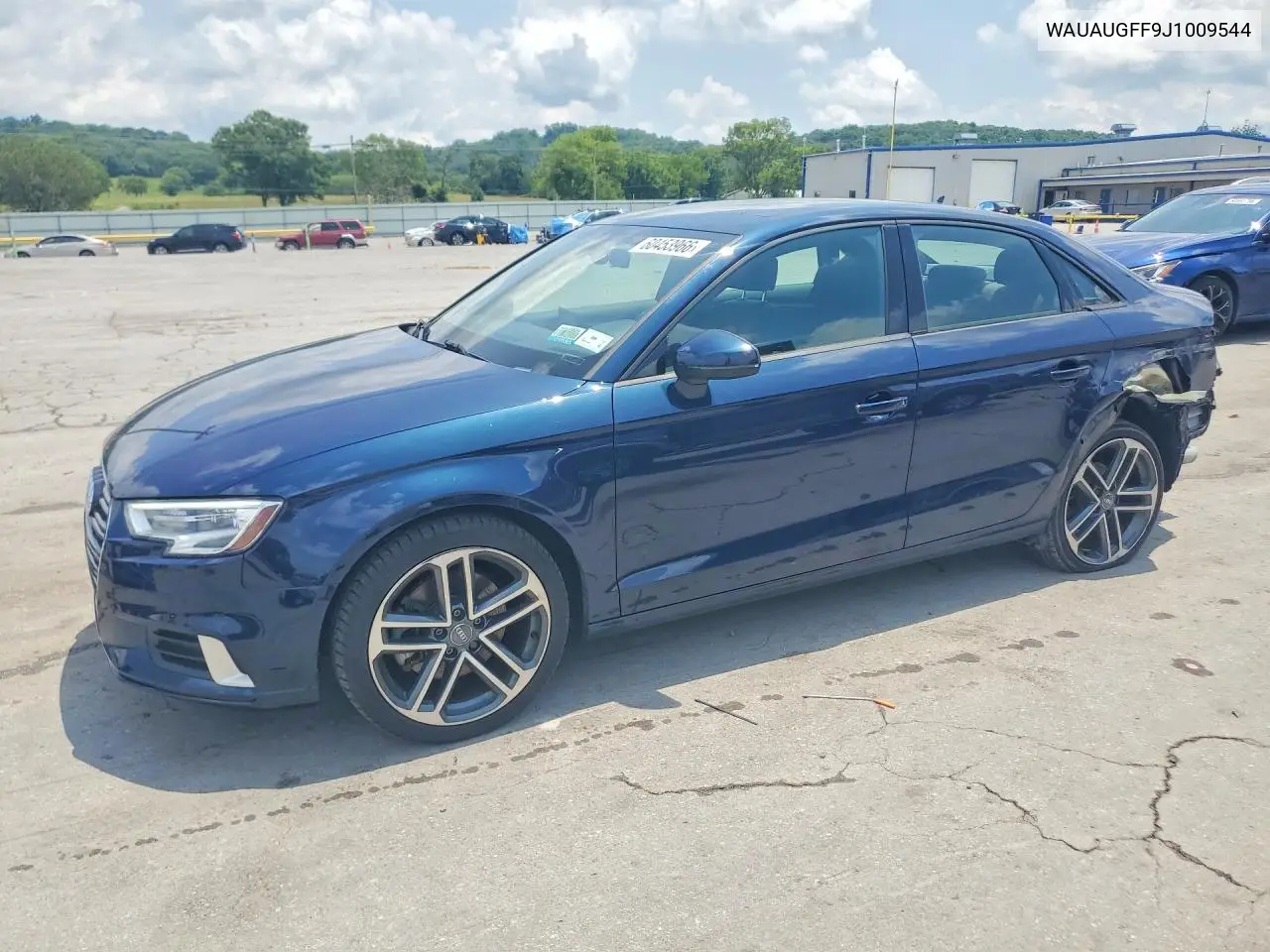 2018 Audi A3 Premium VIN: WAUAUGFF9J1009544 Lot: 60453966