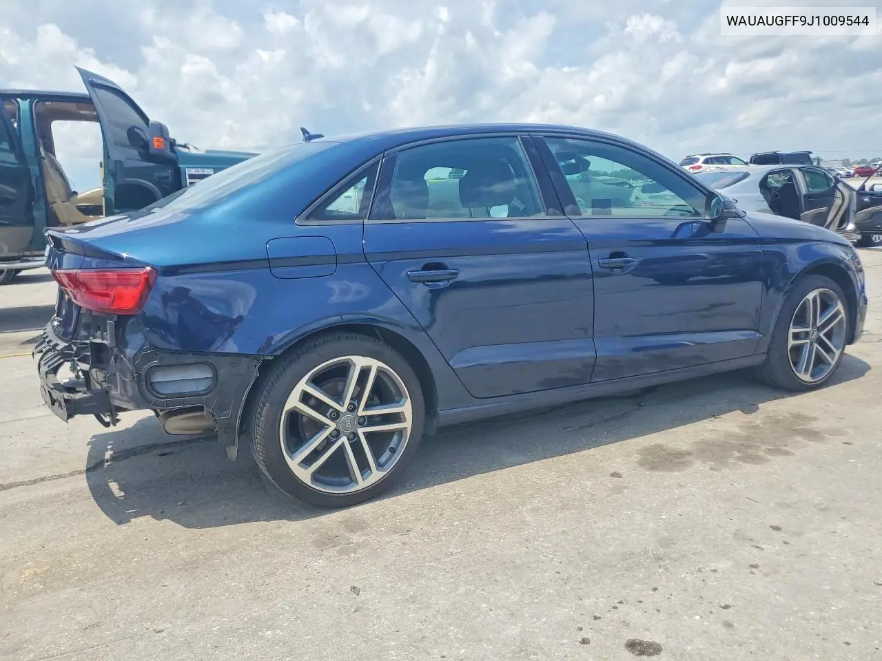 2018 Audi A3 Premium VIN: WAUAUGFF9J1009544 Lot: 60453966