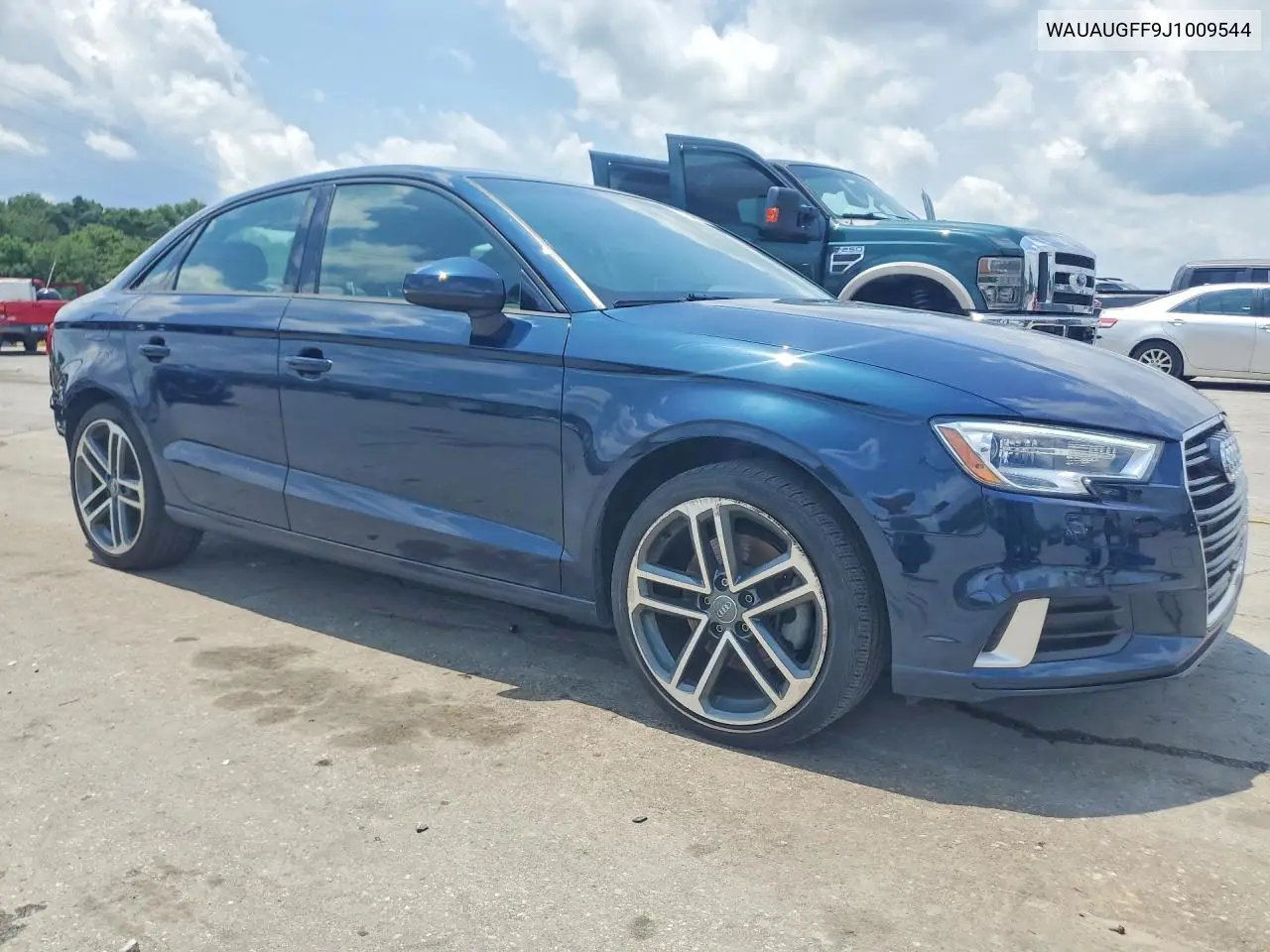 2018 Audi A3 Premium VIN: WAUAUGFF9J1009544 Lot: 60453966