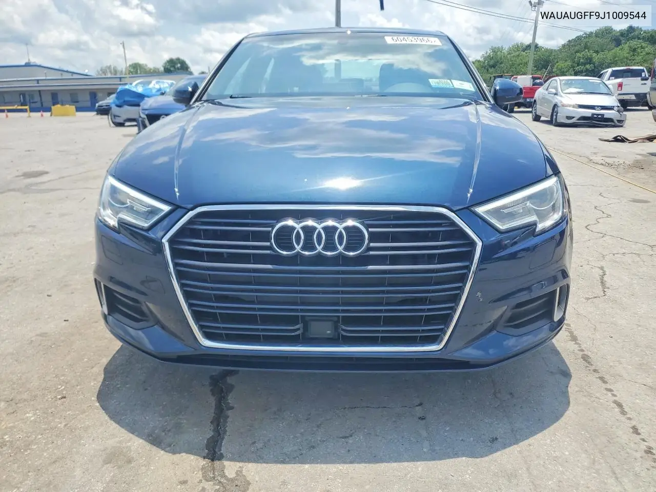 2018 Audi A3 Premium VIN: WAUAUGFF9J1009544 Lot: 60453966