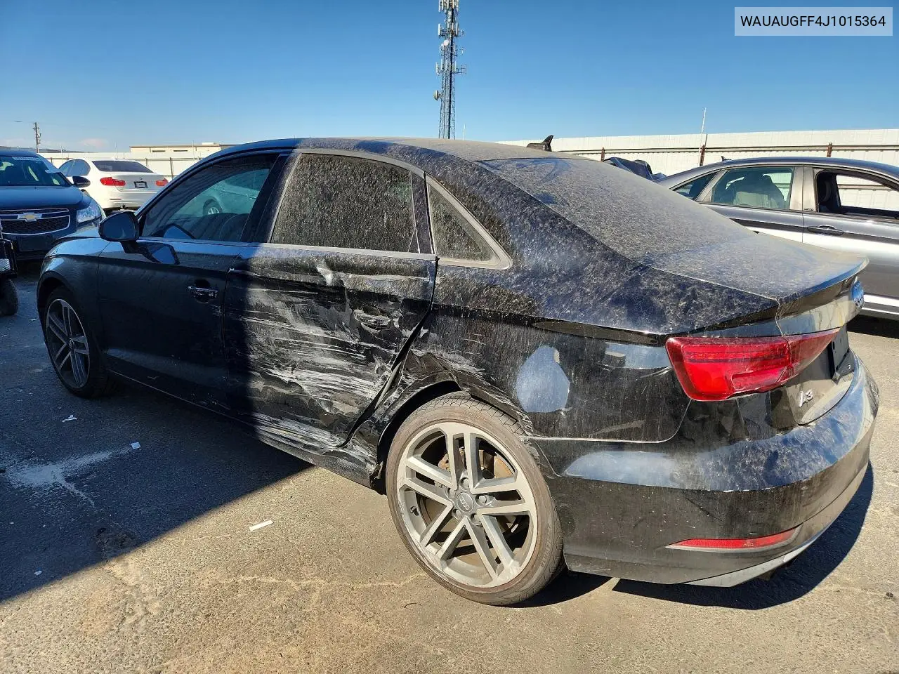2018 Audi A3 Premium VIN: WAUAUGFF4J1015364 Lot: 61375986