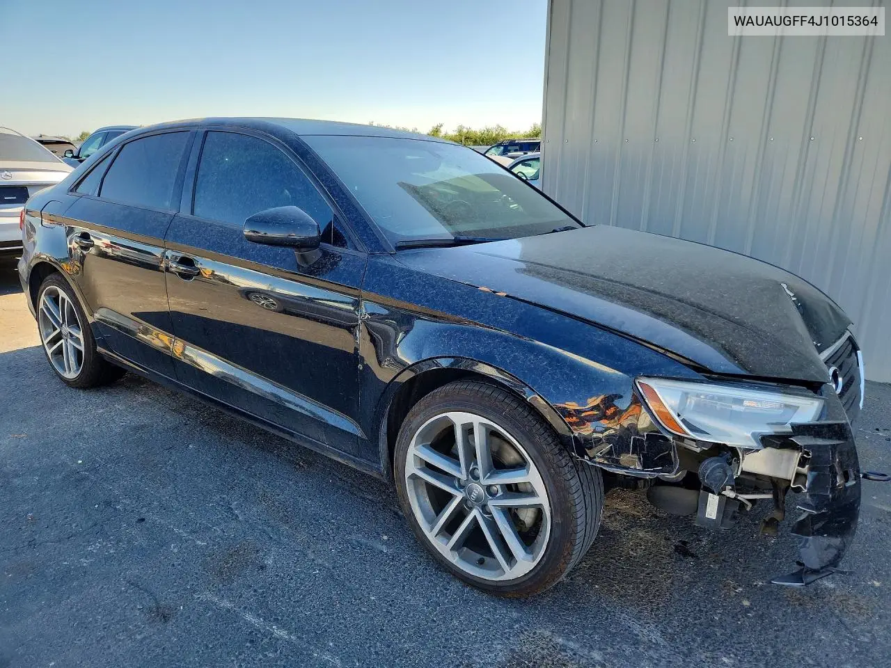 2018 Audi A3 Premium VIN: WAUAUGFF4J1015364 Lot: 61375986