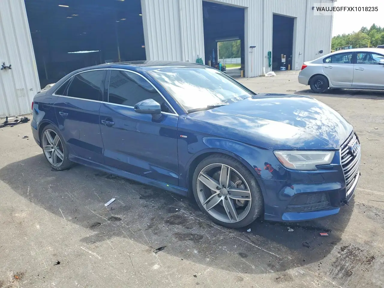 2019 Audi A3 Premium Plus VIN: WAUJEGFFXK1018235 Lot: 57631476