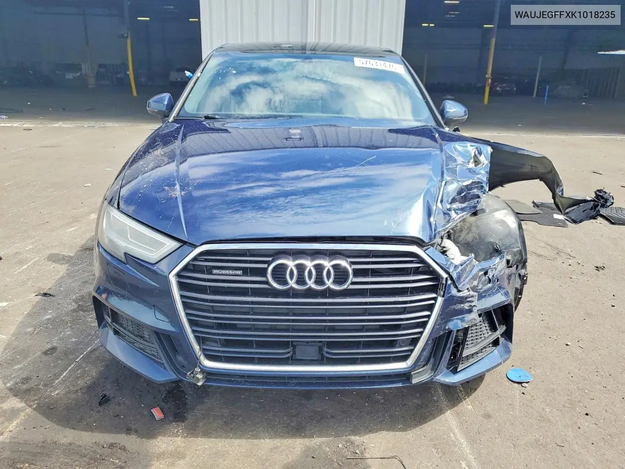 2019 Audi A3 Premium Plus VIN: WAUJEGFFXK1018235 Lot: 57631476