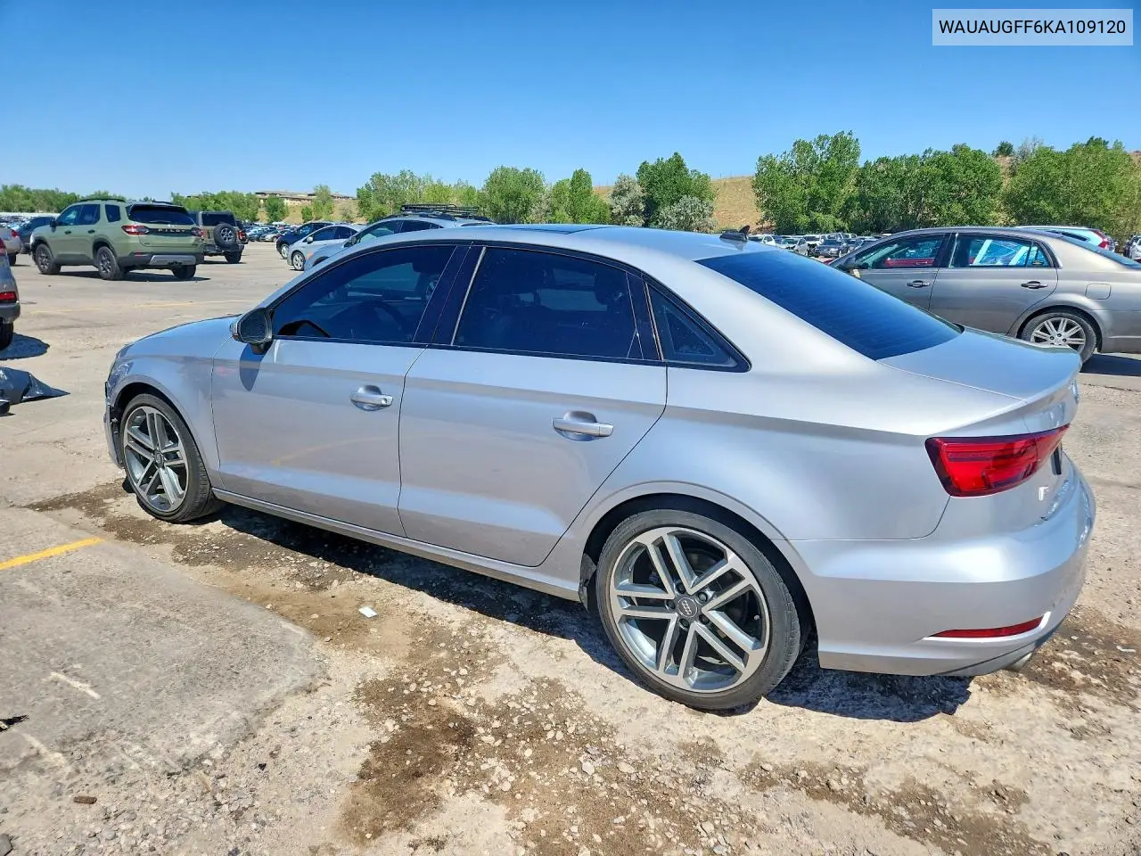 2019 Audi A3 Premium VIN: WAUAUGFF6KA109120 Lot: 58933866