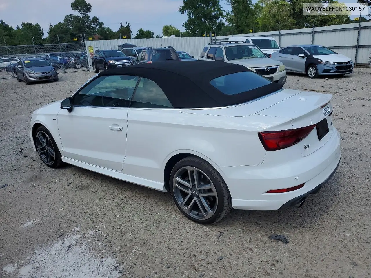 2019 Audi A3 Premium Plus VIN: WAUYELFF0K1030157 Lot: 85621475