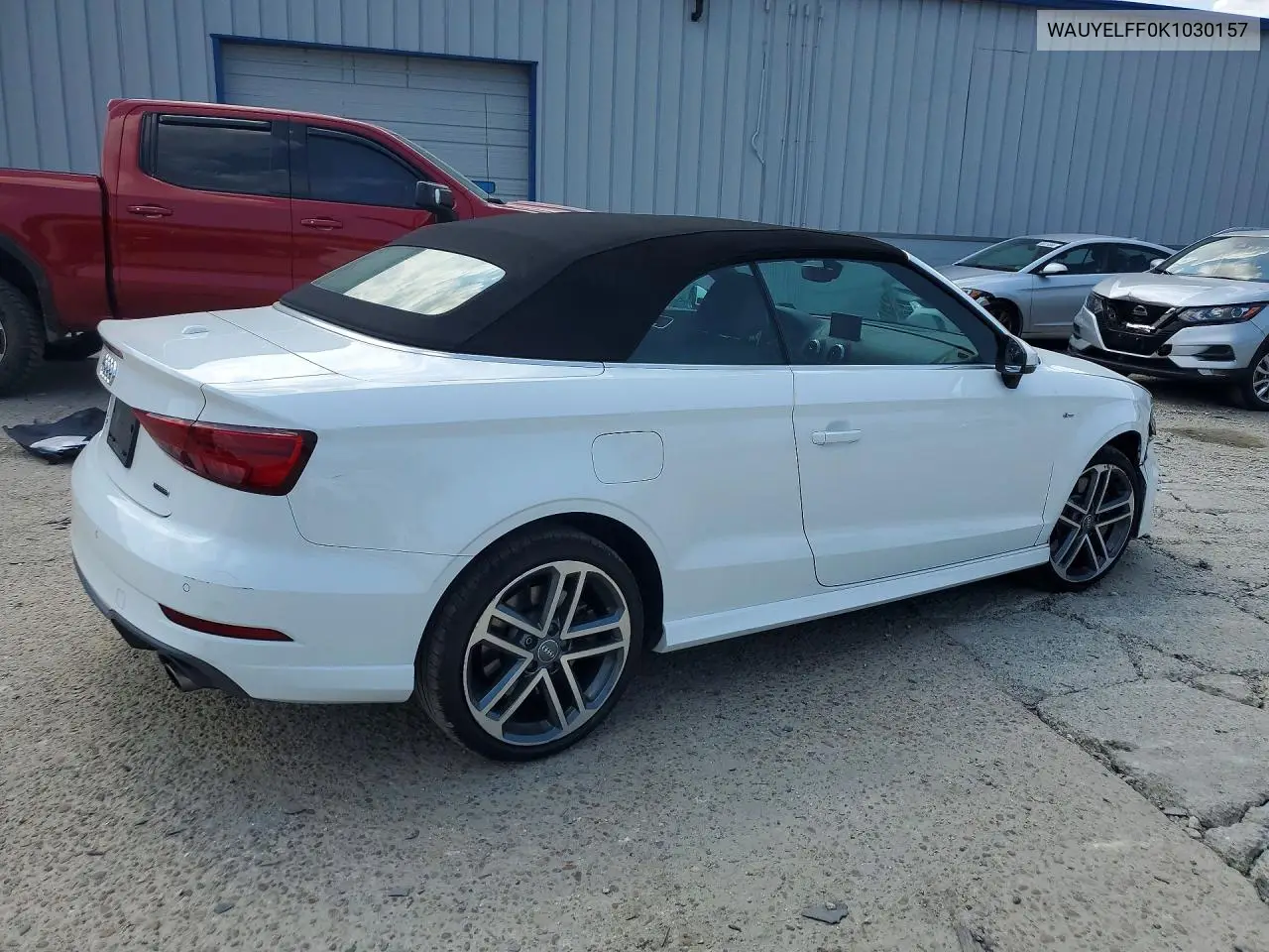 2019 Audi A3 Premium Plus VIN: WAUYELFF0K1030157 Lot: 85621475