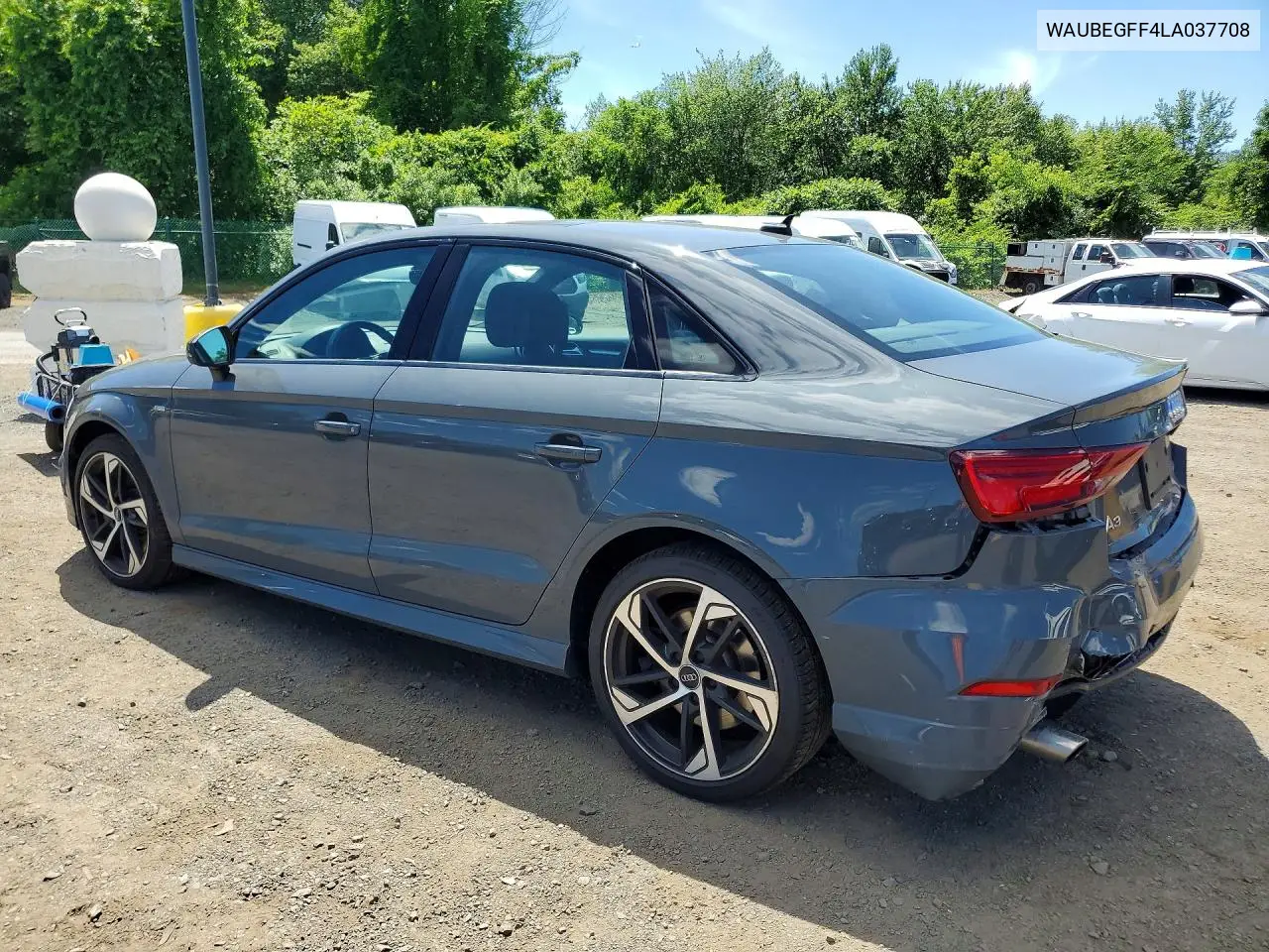 2020 Audi A3 S-Line Premium VIN: WAUBEGFF4LA037708 Lot: 57386786