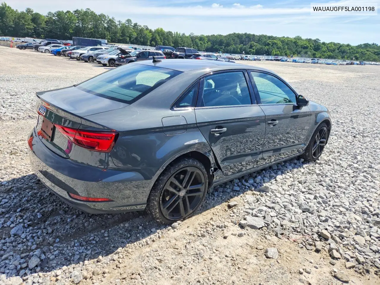 2020 Audi A3 Premium VIN: WAUAUGFF5LA001198 Lot: 58313486