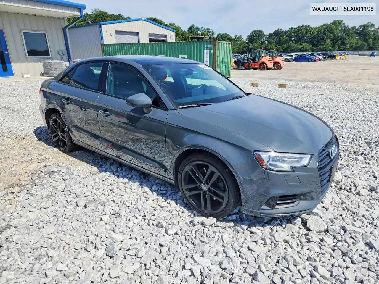 2020 Audi A3 Premium VIN: WAUAUGFF5LA001198 Lot: 58313486