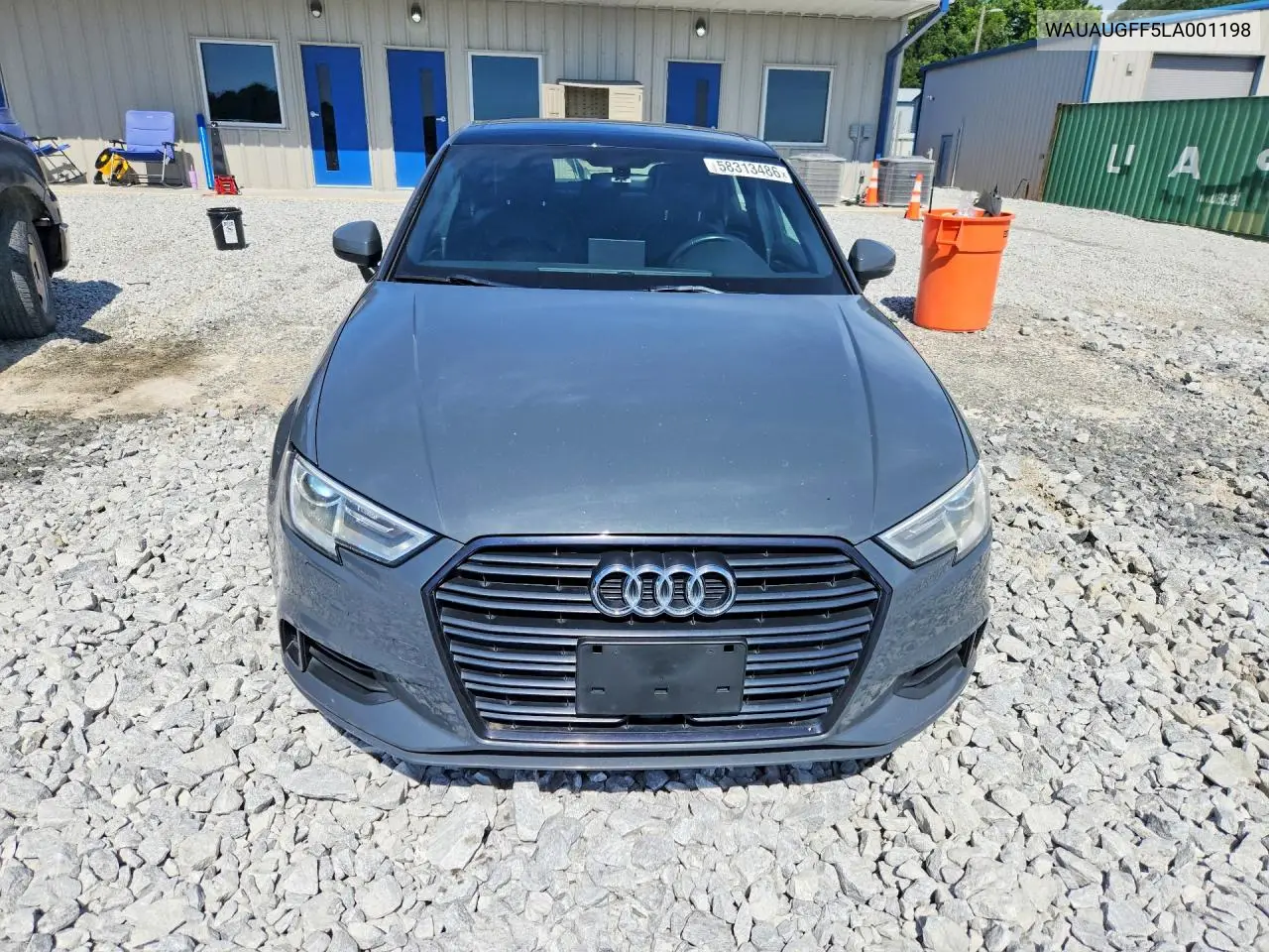 2020 Audi A3 Premium VIN: WAUAUGFF5LA001198 Lot: 58313486