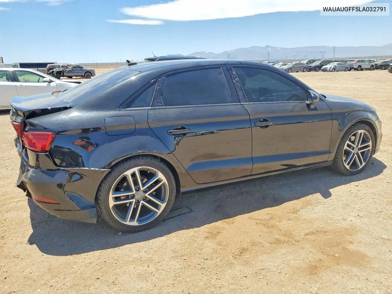 2020 Audi A3 Premium VIN: WAUAUGFF5LA032791 Lot: 58705766