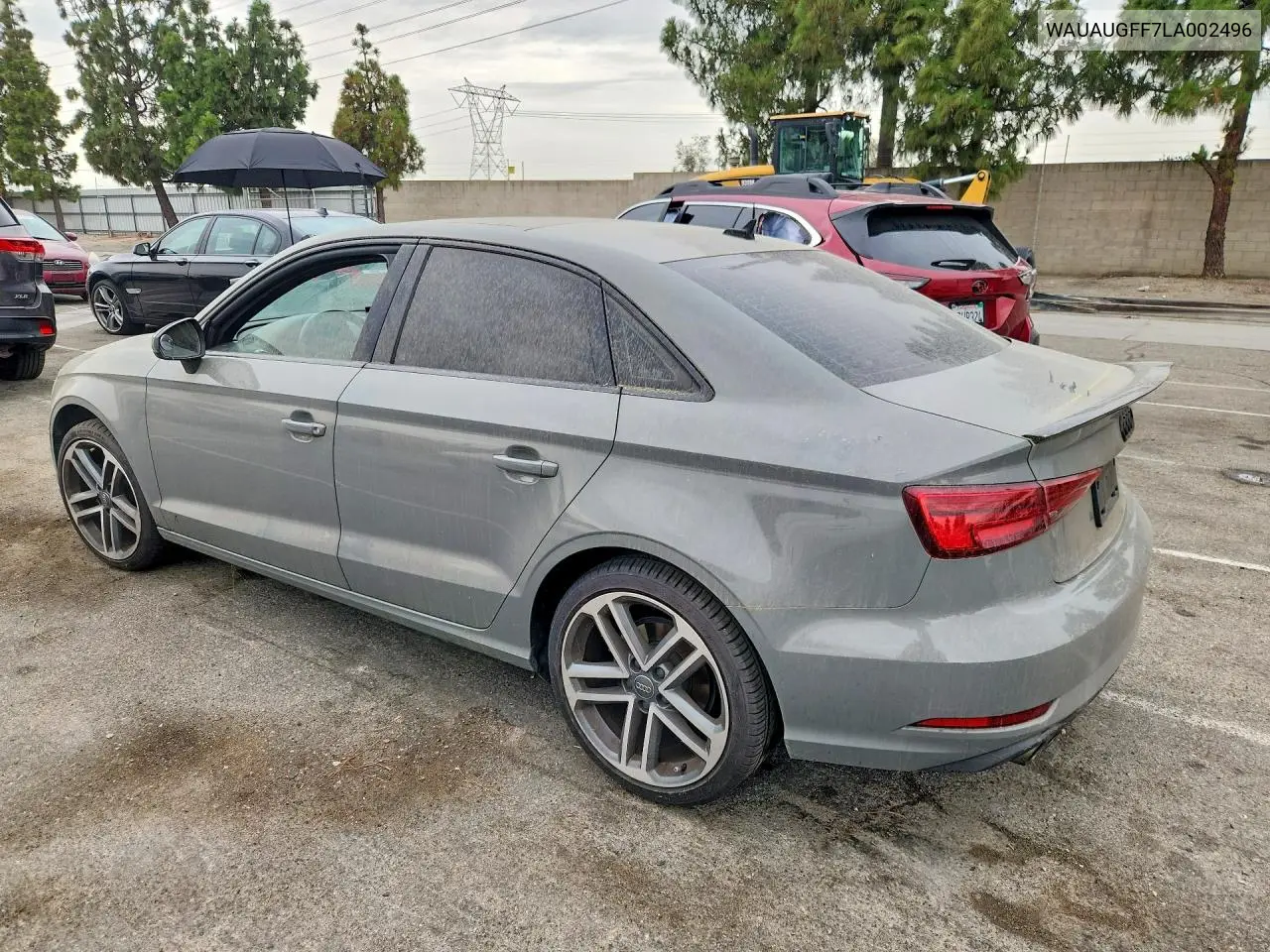 2020 Audi A3 Premium VIN: WAUAUGFF7LA002496 Lot: 60843876