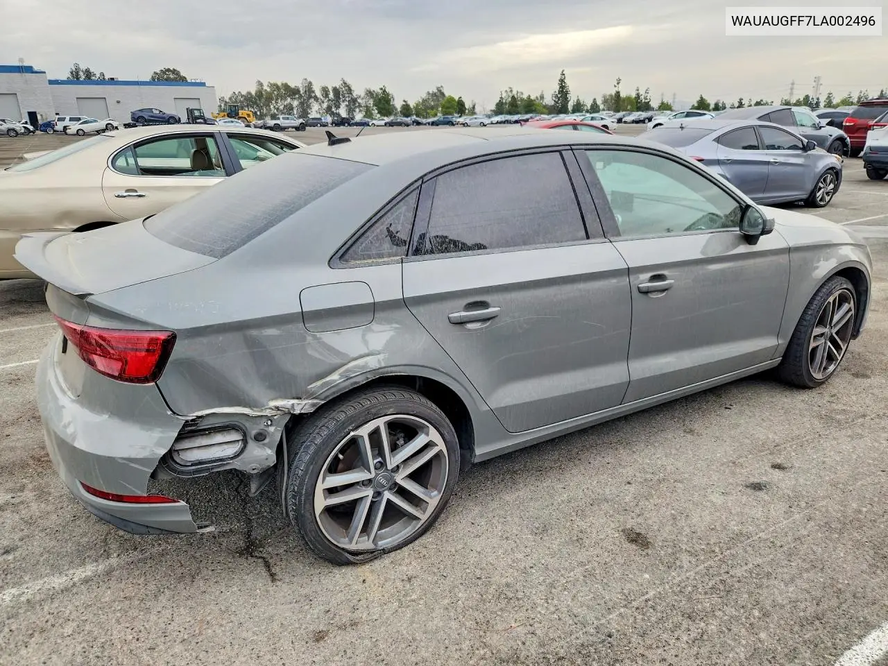 2020 Audi A3 Premium VIN: WAUAUGFF7LA002496 Lot: 60843876