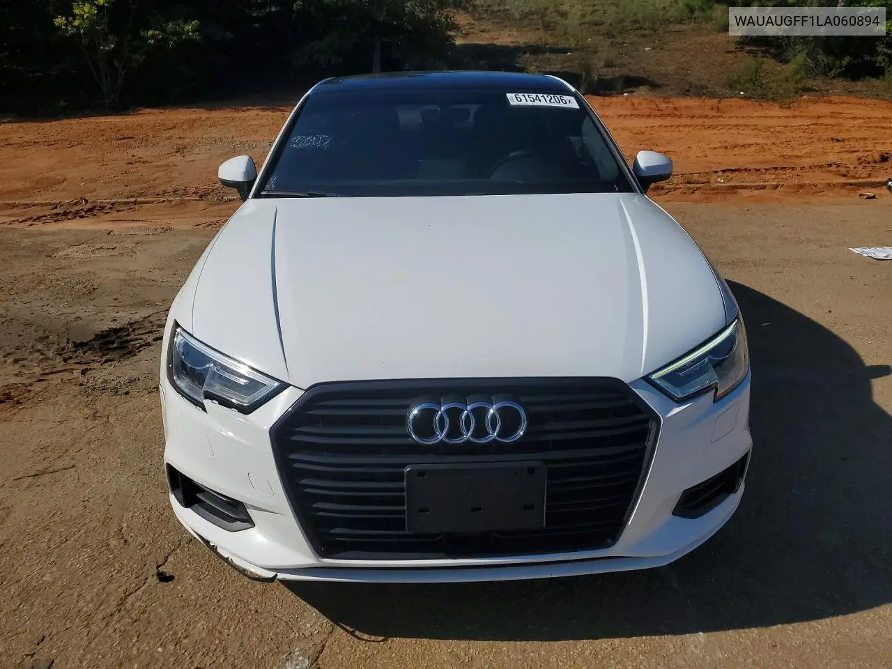 2020 Audi A3 Premium VIN: WAUAUGFF1LA060894 Lot: 61541206