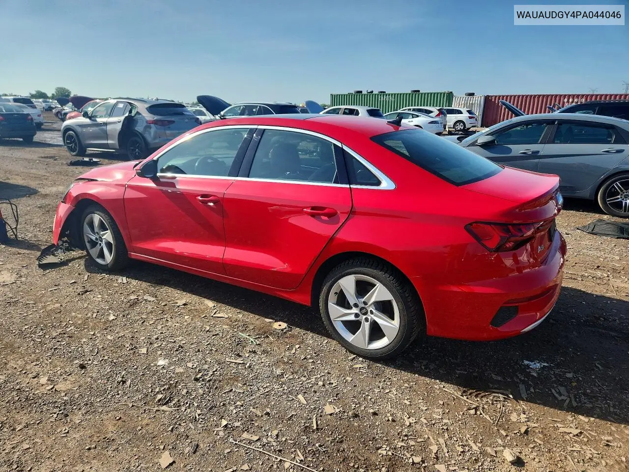 2023 Audi A3 Premium VIN: WAUAUDGY4PA044046 Lot: 56738516