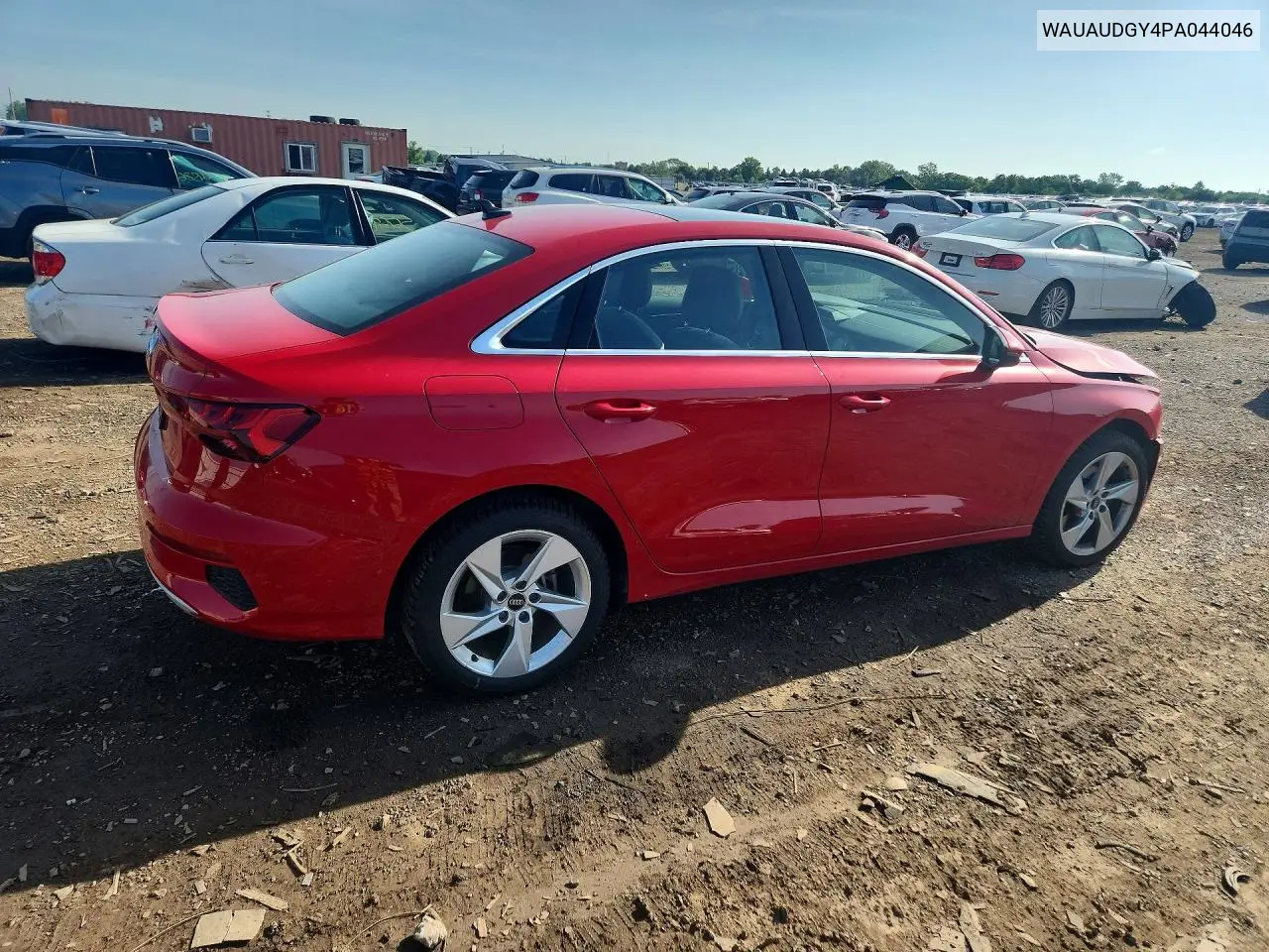 2023 Audi A3 Premium VIN: WAUAUDGY4PA044046 Lot: 56738516
