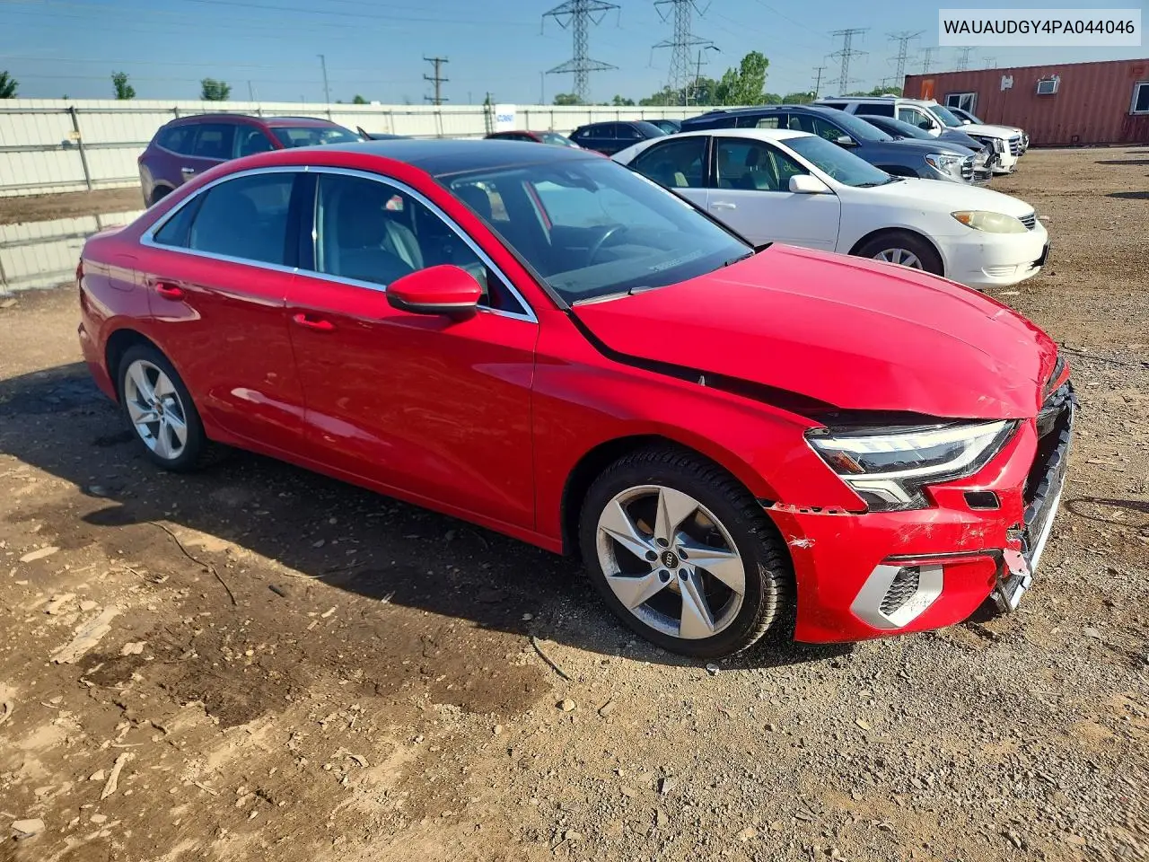 2023 Audi A3 Premium VIN: WAUAUDGY4PA044046 Lot: 56738516