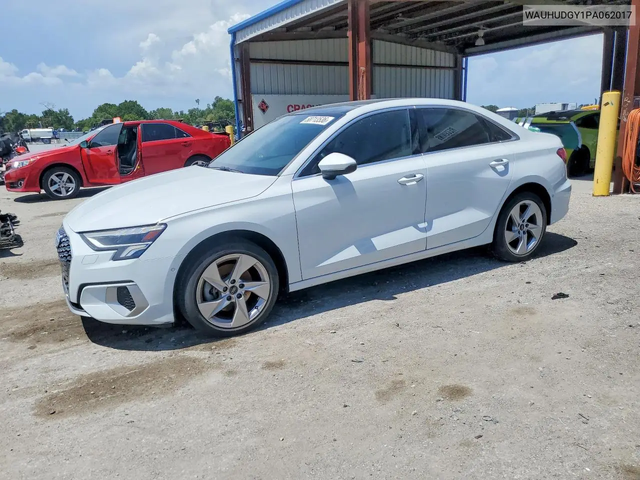 2023 Audi A3 Premium Plus VIN: WAUHUDGY1PA062017 Lot: 58713536
