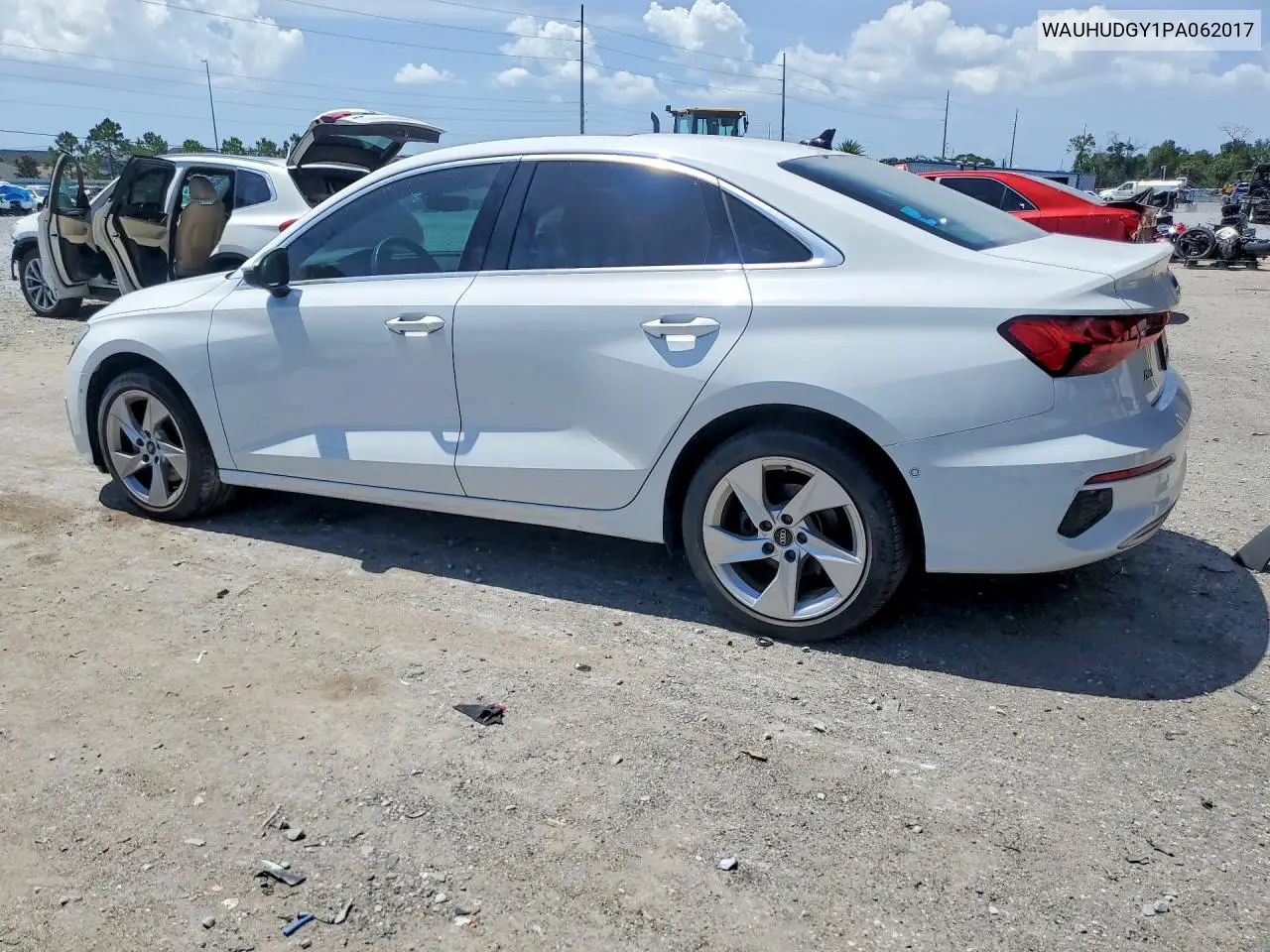 2023 Audi A3 Premium Plus VIN: WAUHUDGY1PA062017 Lot: 58713536