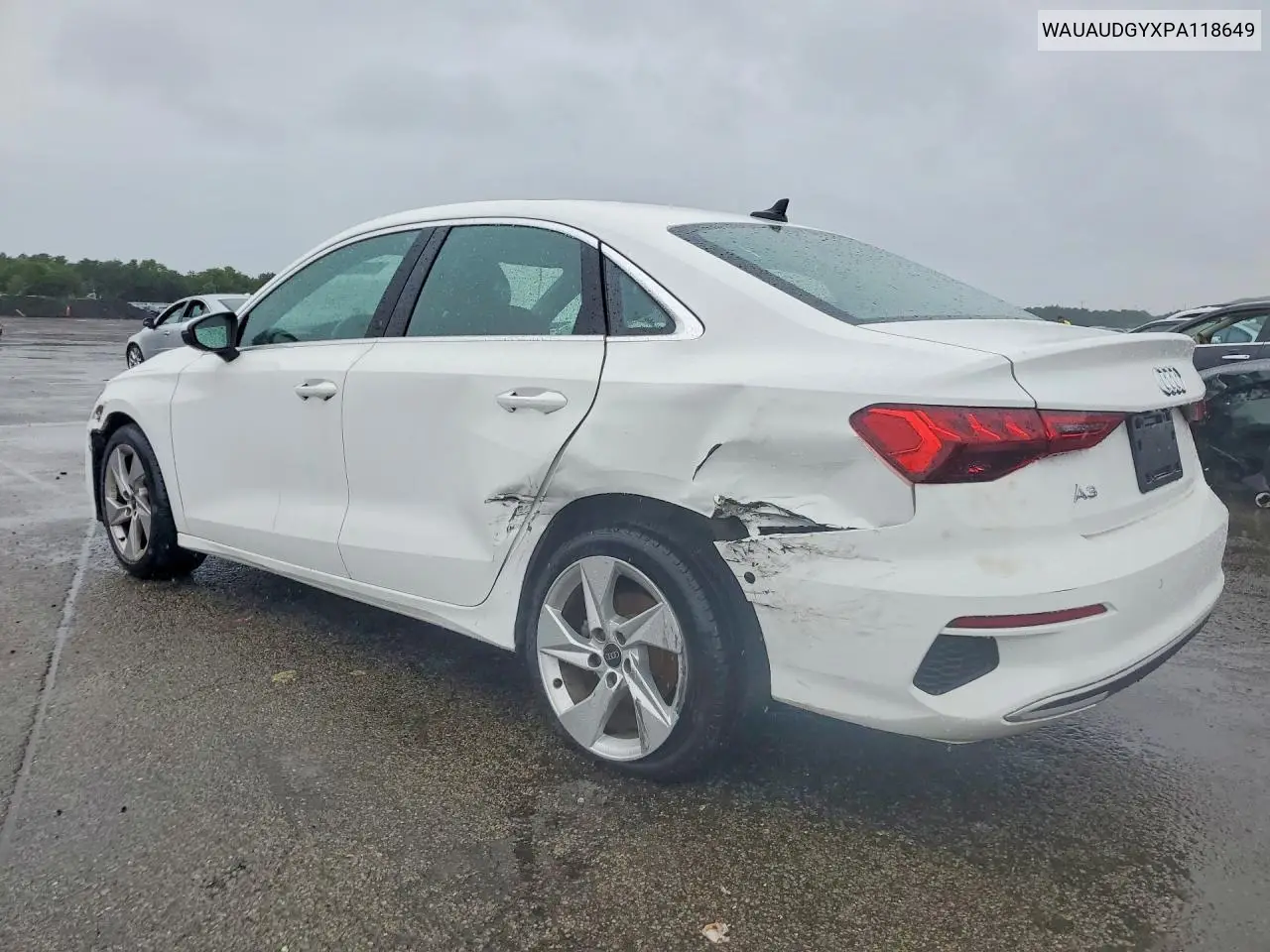 2023 Audi A3 Premium VIN: WAUAUDGYXPA118649 Lot: 58872636