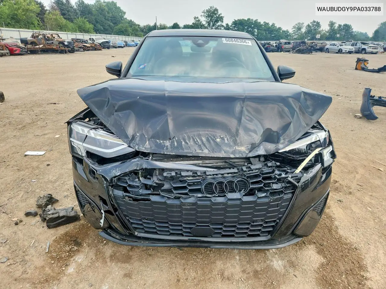 2023 Audi A3 Premium Plus VIN: WAUBUDGY9PA033788 Lot: 60846366