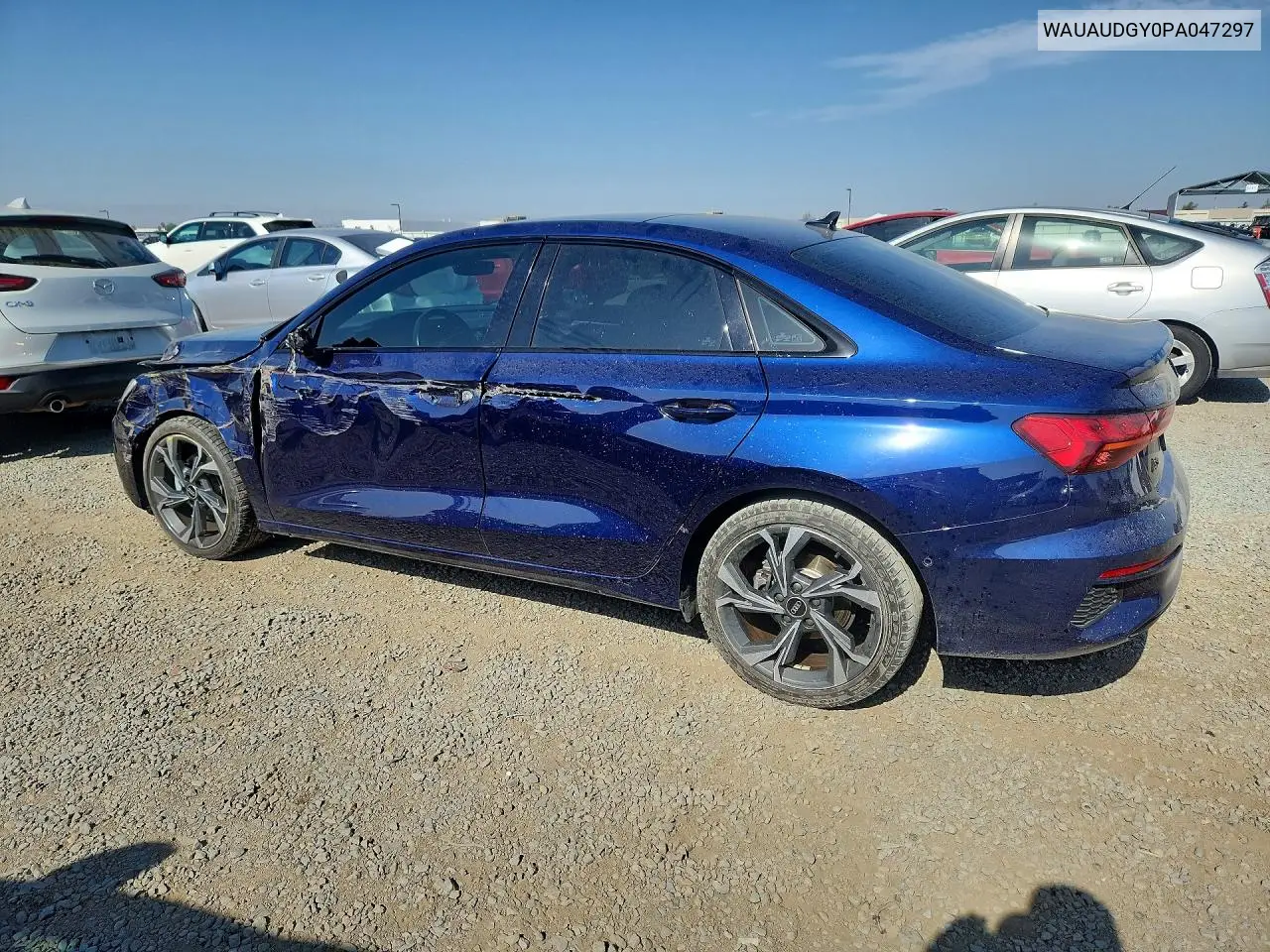 2023 Audi A3 Premium VIN: WAUAUDGY0PA047297 Lot: 61570856