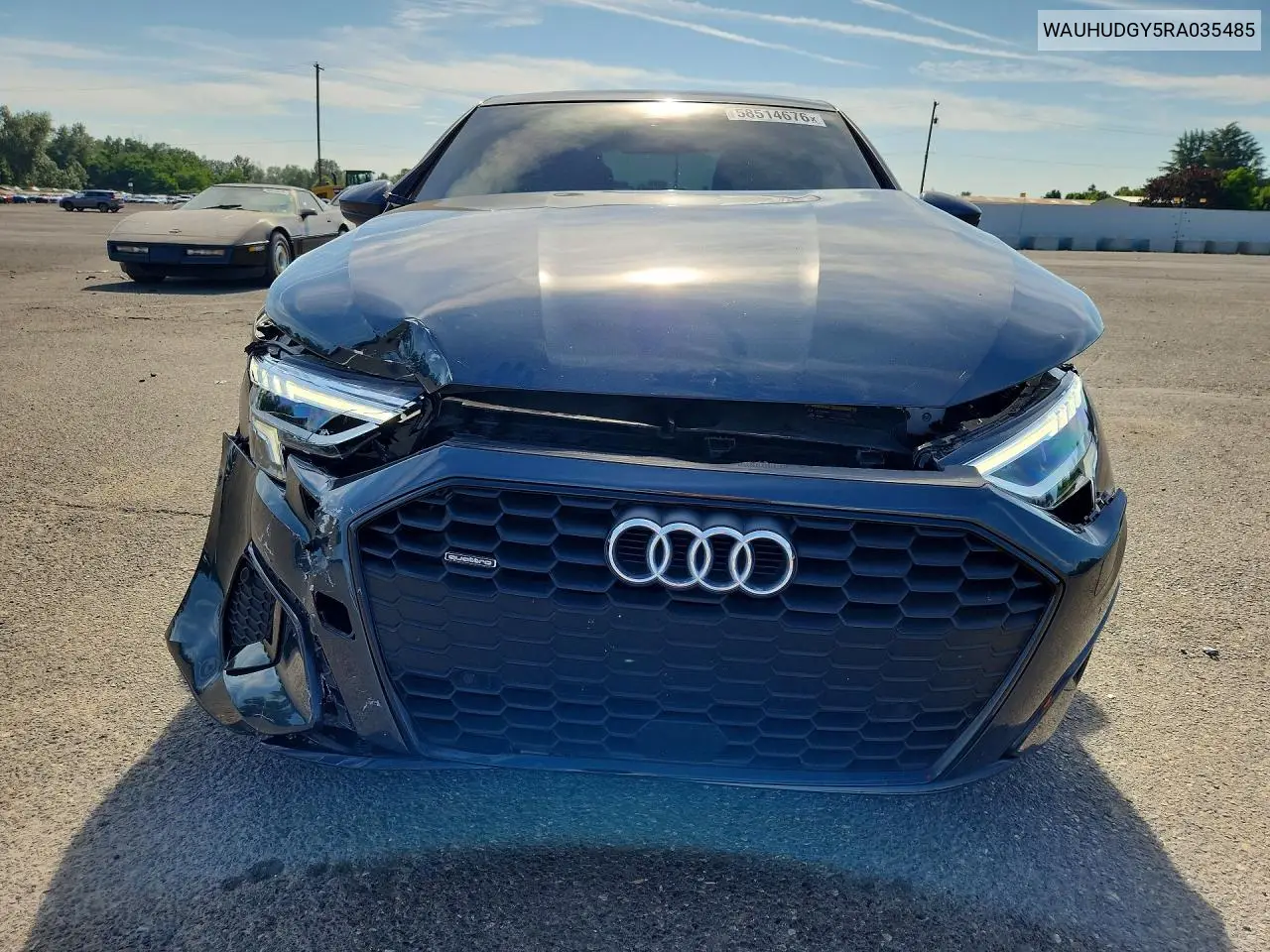2024 Audi A3 Premium Plus VIN: WAUHUDGY5RA035485 Lot: 58514676