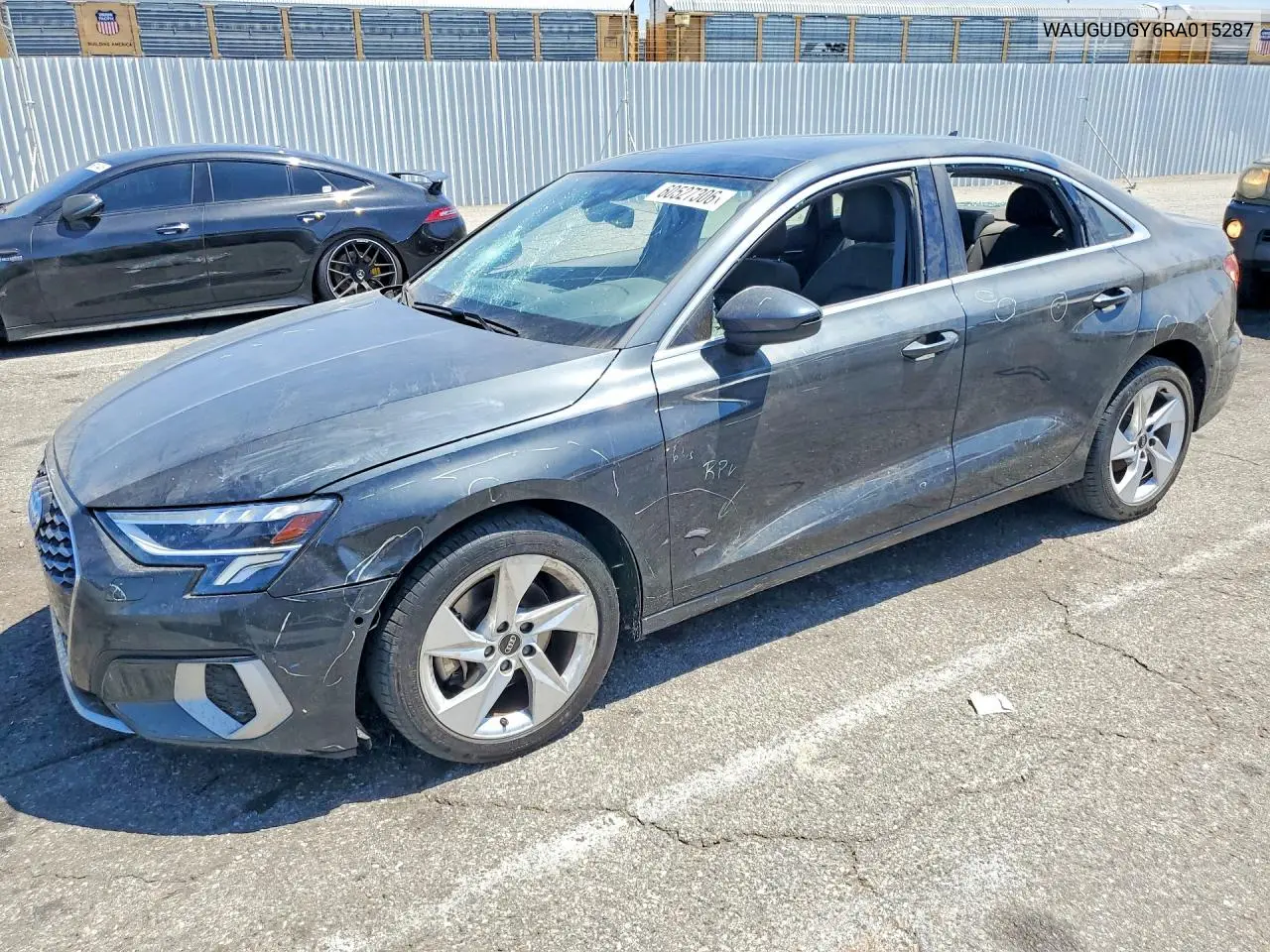 2024 Audi A3 Premium VIN: WAUGUDGY6RA015287 Lot: 60527306