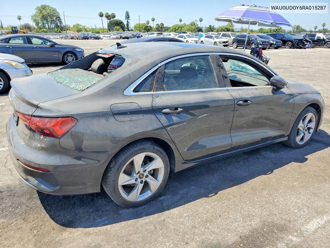 2024 Audi A3 Premium VIN: WAUGUDGY6RA015287 Lot: 60527306