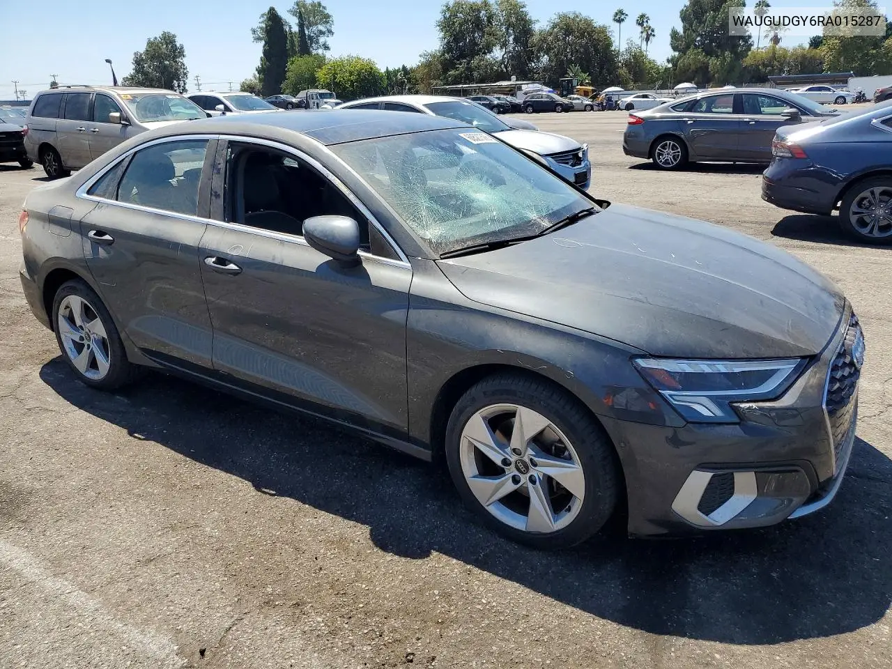 2024 Audi A3 Premium VIN: WAUGUDGY6RA015287 Lot: 60527306