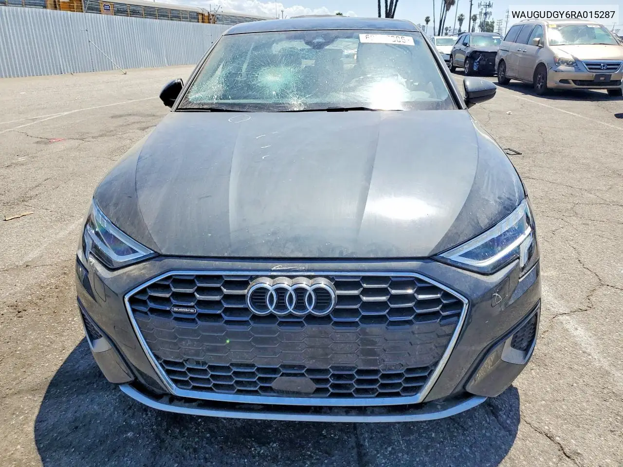 2024 Audi A3 Premium VIN: WAUGUDGY6RA015287 Lot: 60527306