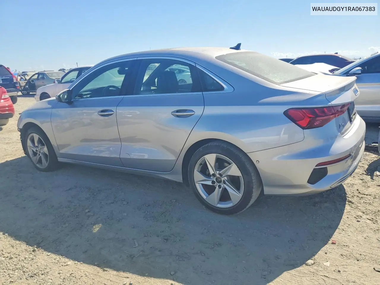 2024 Audi A3 Premium VIN: WAUAUDGY1RA067383 Lot: 61025666