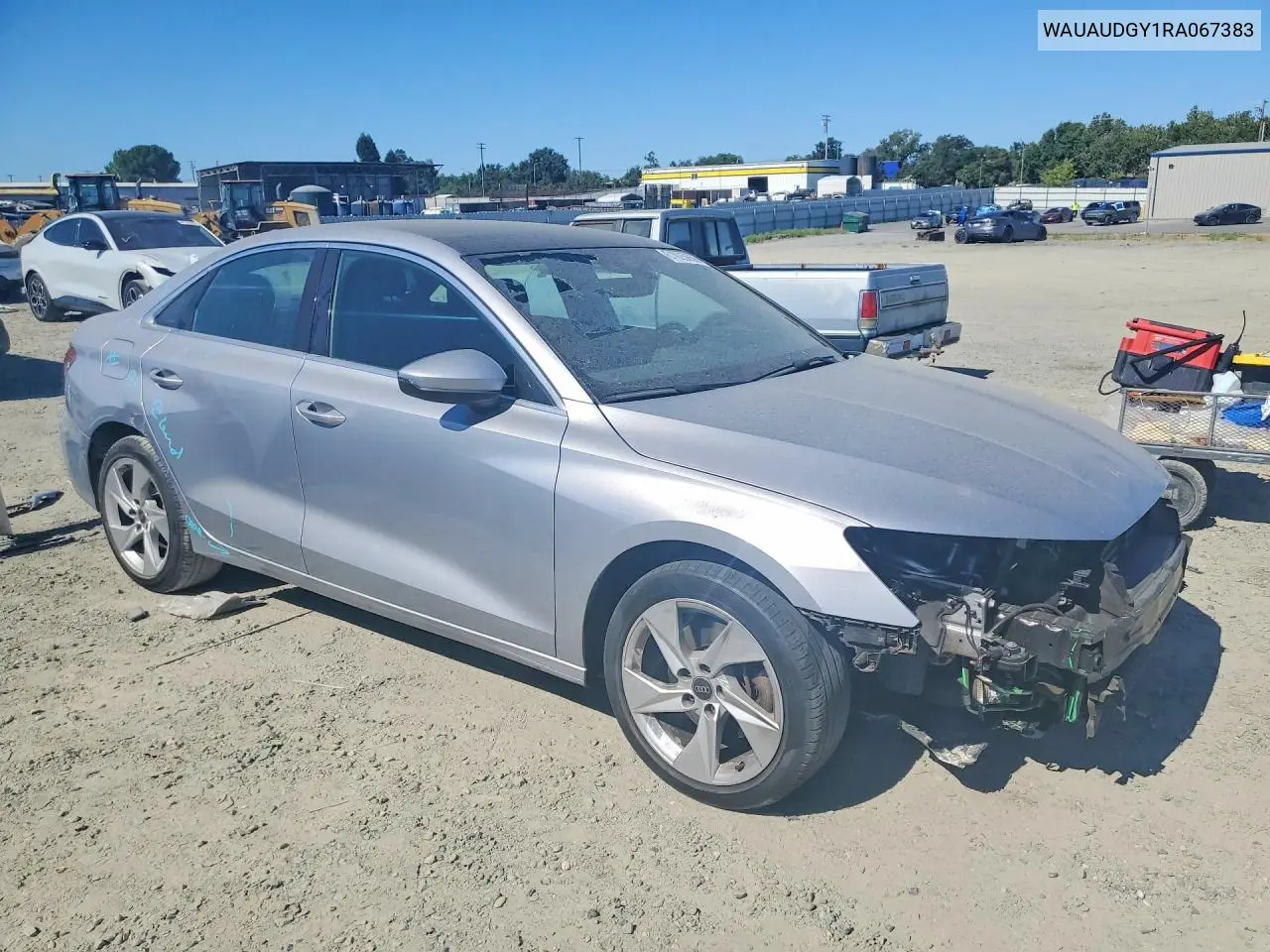 2024 Audi A3 Premium VIN: WAUAUDGY1RA067383 Lot: 61025666
