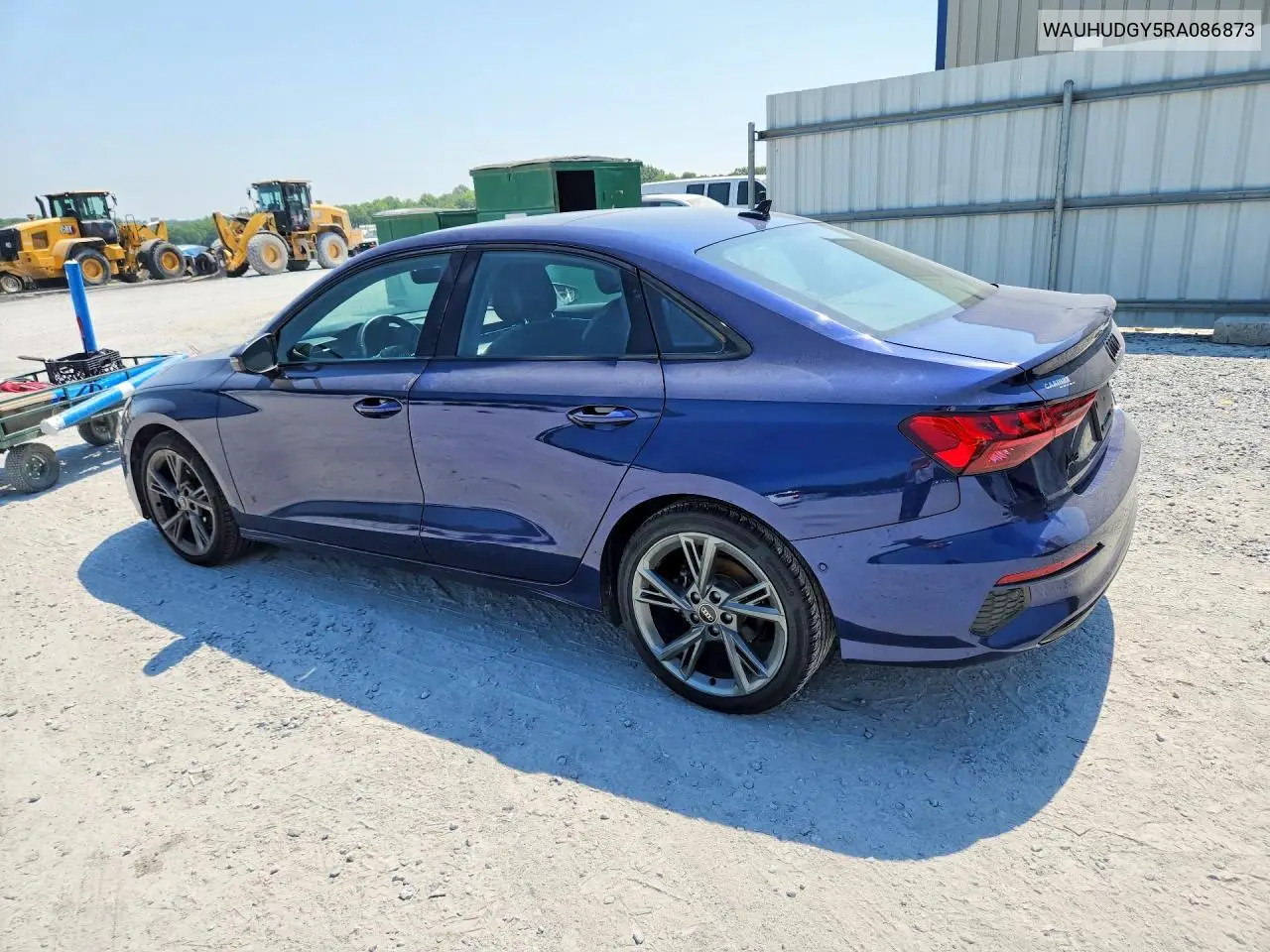 2024 Audi A3 Premium Plus VIN: WAUHUDGY5RA086873 Lot: 61303326