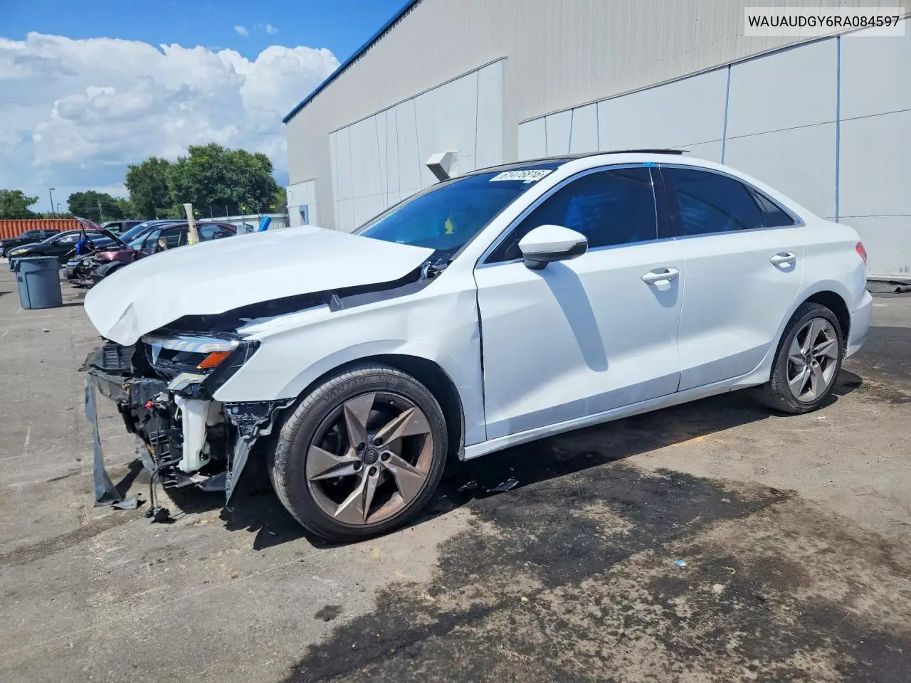 2024 Audi A3 Premium VIN: WAUAUDGY6RA084597 Lot: 61476816
