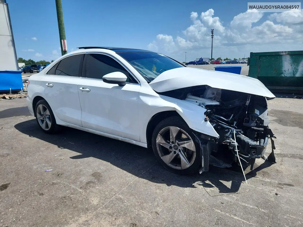 2024 Audi A3 Premium VIN: WAUAUDGY6RA084597 Lot: 61476816