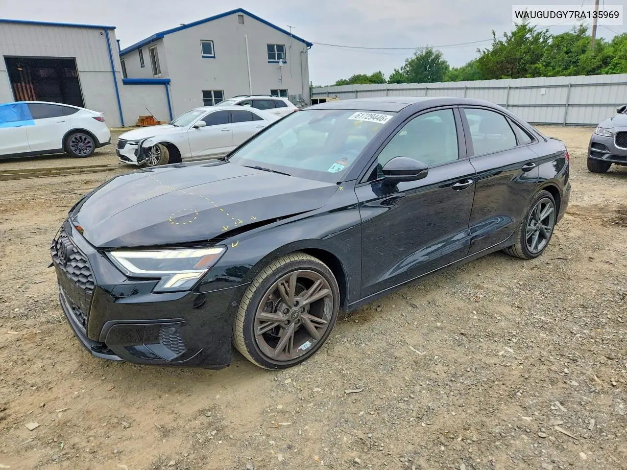 2024 Audi A3 Premium VIN: WAUGUDGY7RA135969 Lot: 61729446