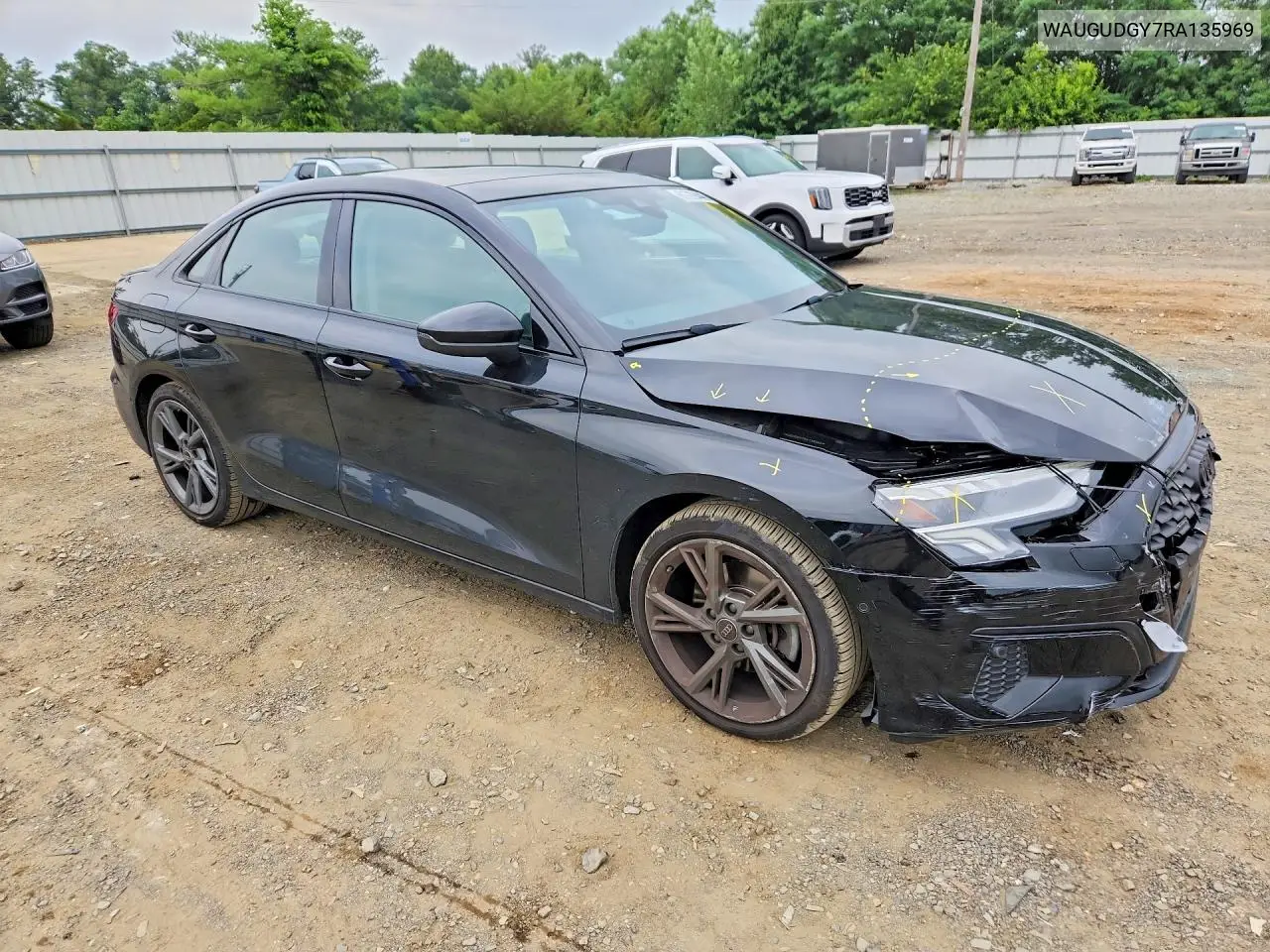 2024 Audi A3 Premium VIN: WAUGUDGY7RA135969 Lot: 61729446