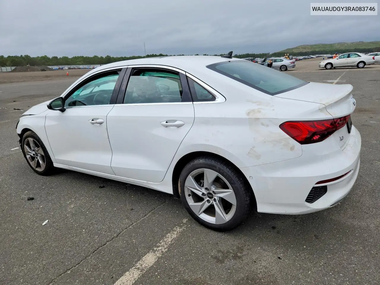 2024 Audi A3 Premium VIN: WAUAUDGY3RA083746 Lot: 61911656