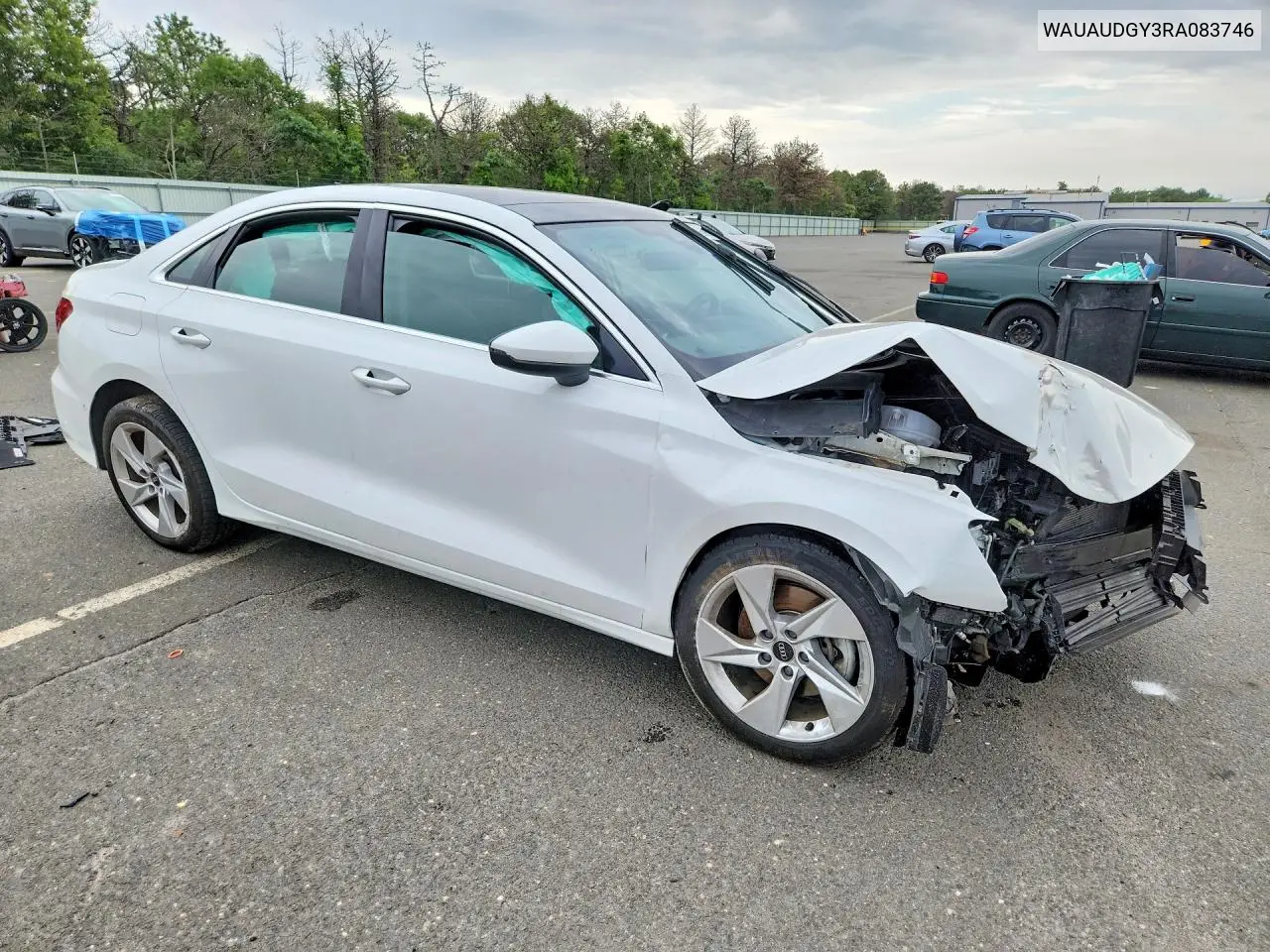 2024 Audi A3 Premium VIN: WAUAUDGY3RA083746 Lot: 61911656