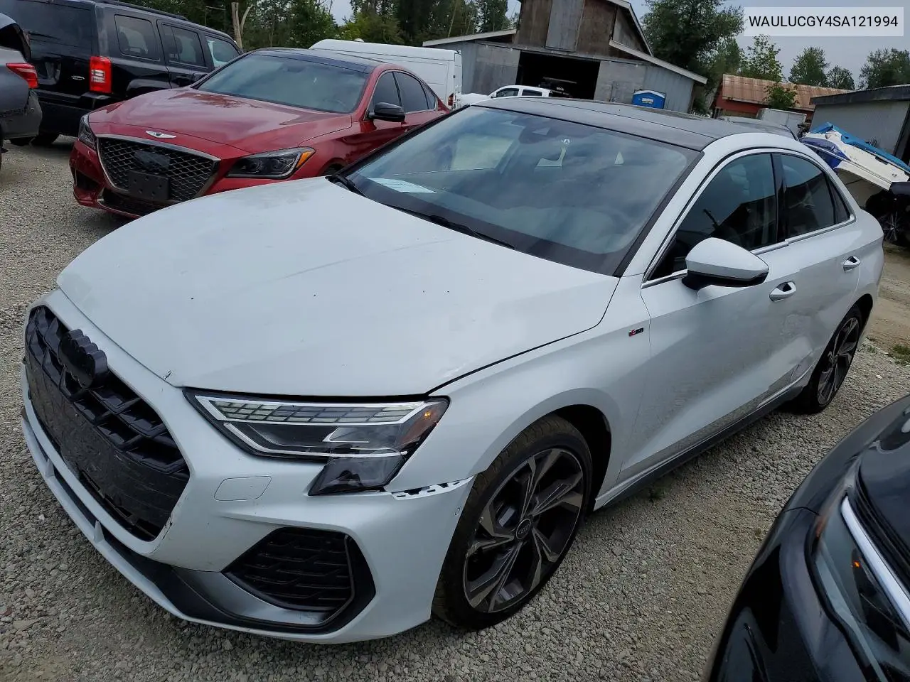 2025 Audi A3 Progressiv VIN: WAULUCGY4SA121994 Lot: 60108266