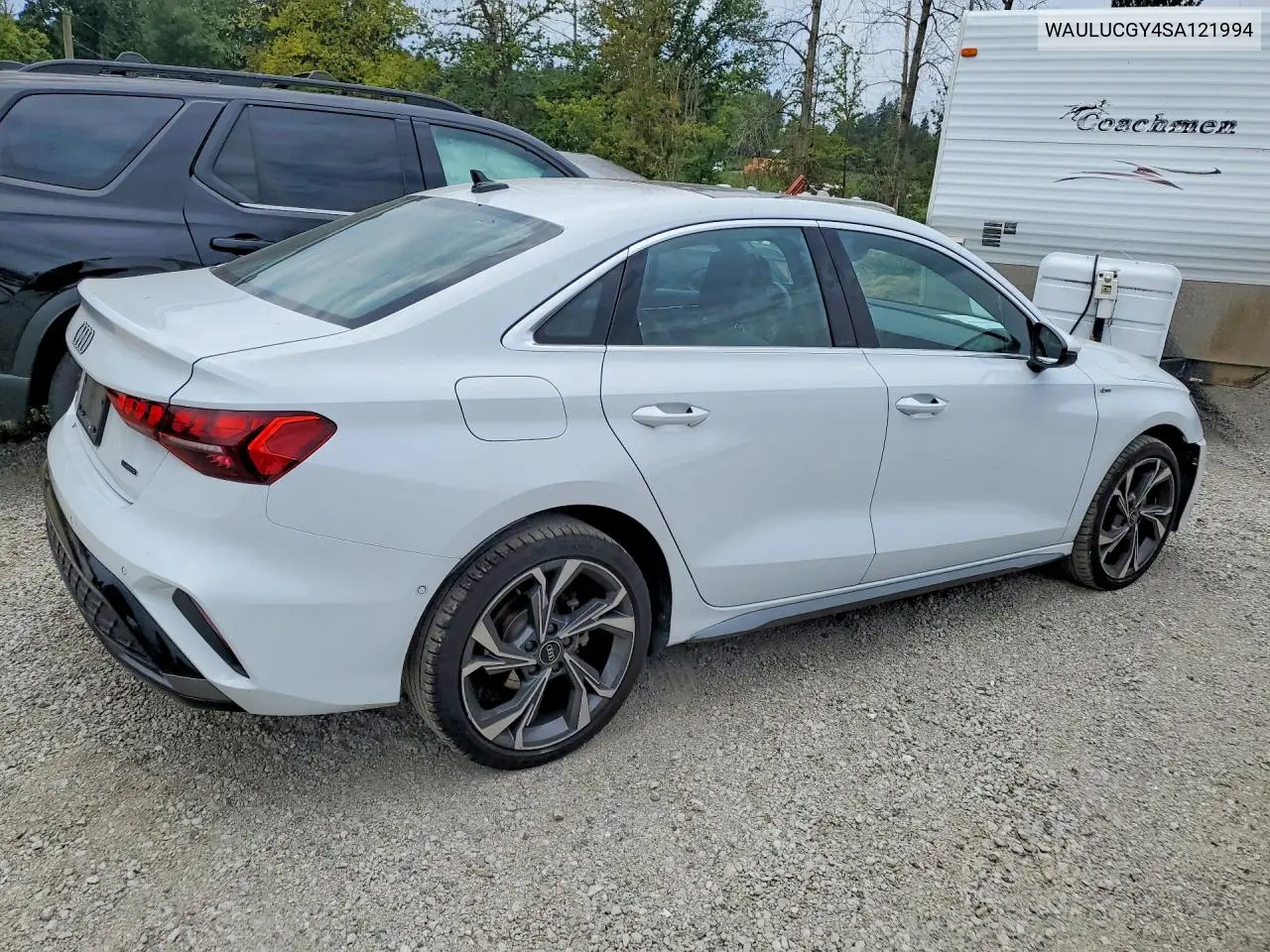 2025 Audi A3 Progressiv VIN: WAULUCGY4SA121994 Lot: 60108266