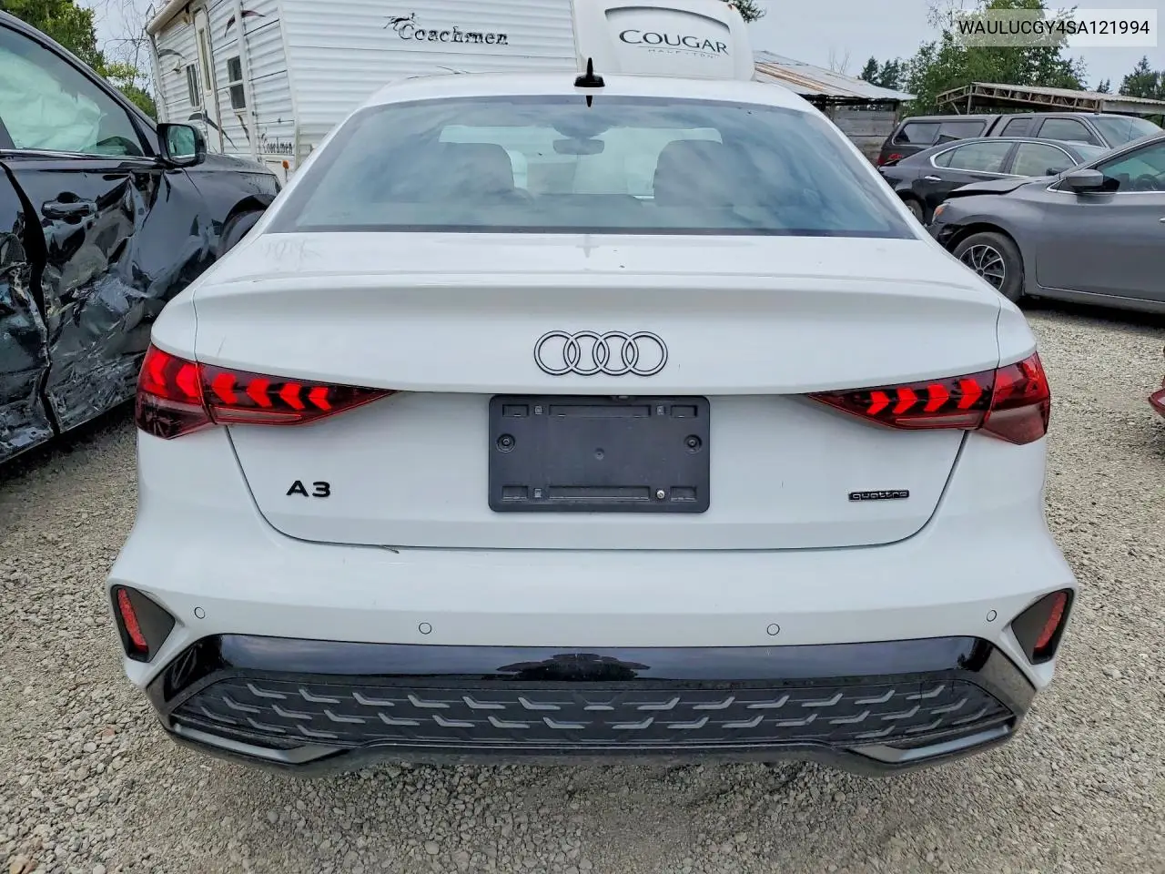 2025 Audi A3 Progressiv VIN: WAULUCGY4SA121994 Lot: 60108266