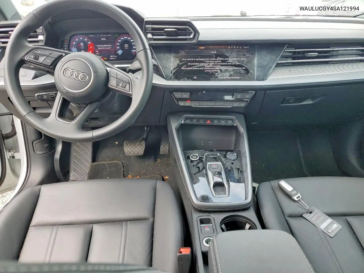 2025 Audi A3 Progressiv VIN: WAULUCGY4SA121994 Lot: 60108266