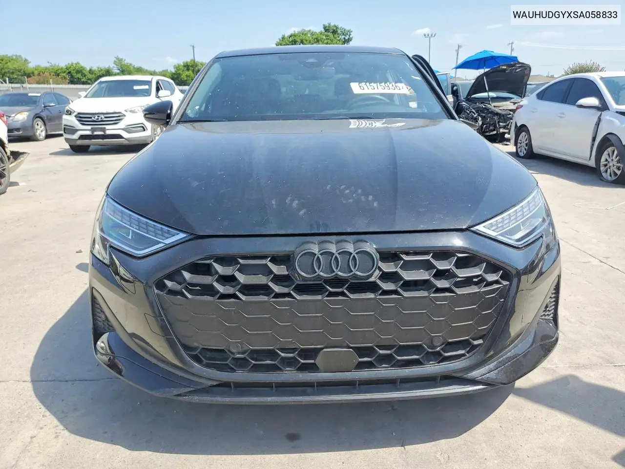 2025 Audi A3 Premium Plus VIN: WAUHUDGYXSA058833 Lot: 61575936