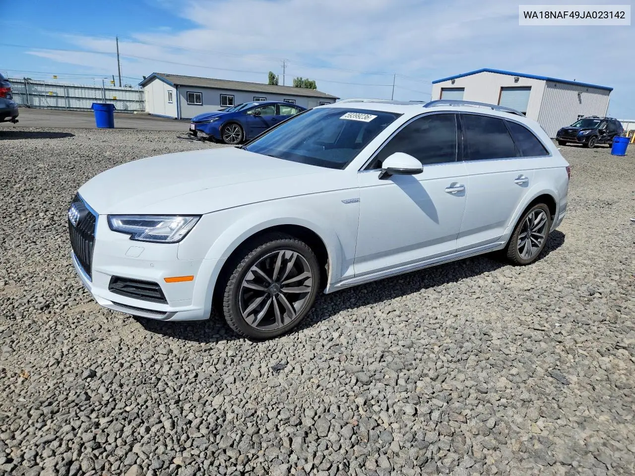 2018 Audi A4 Allroad Premium Plus VIN: WA18NAF49JA023142 Lot: 59399236