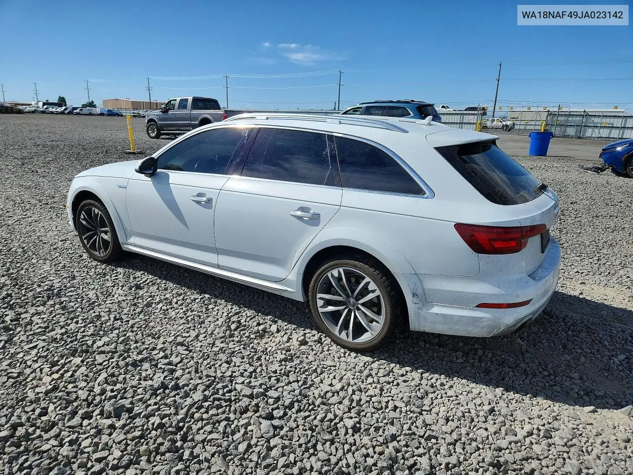 2018 Audi A4 Allroad Premium Plus VIN: WA18NAF49JA023142 Lot: 59399236