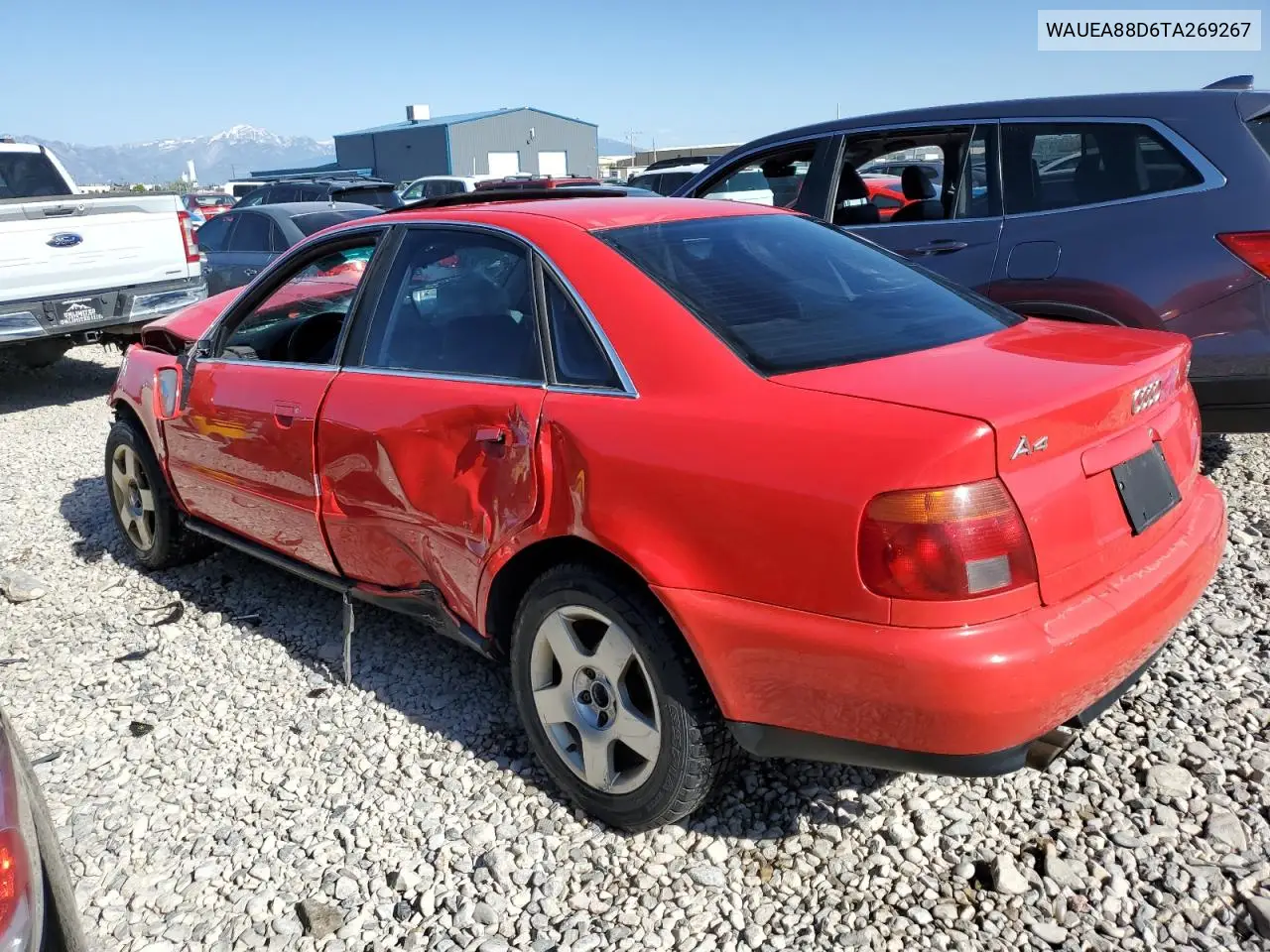 1996 Audi A4 Quattro VIN: WAUEA88D6TA269267 Lot: 57371576