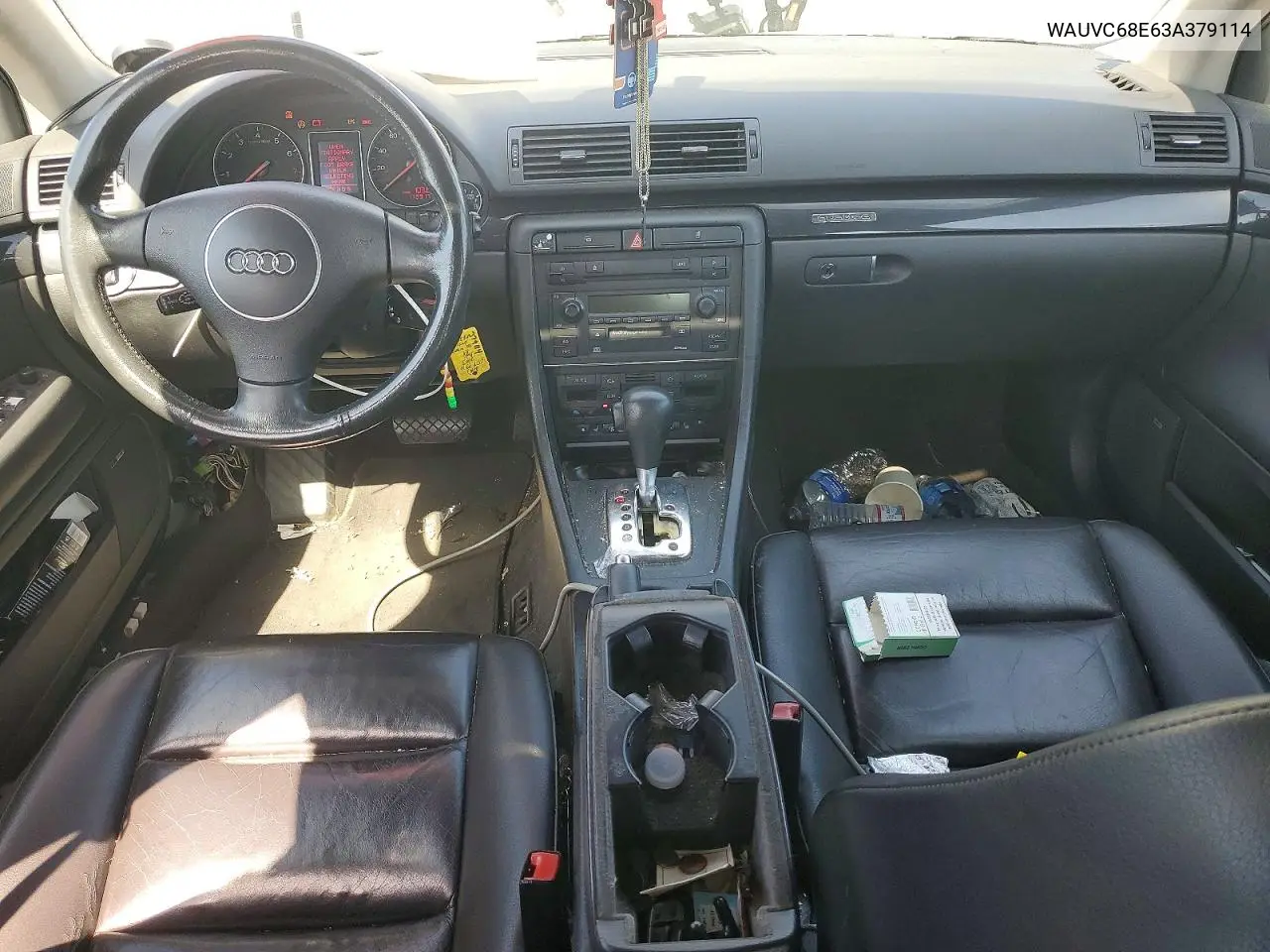 2003 Audi A4 1.8T Avant Quattro VIN: WAUVC68E63A379114 Lot: 54711696